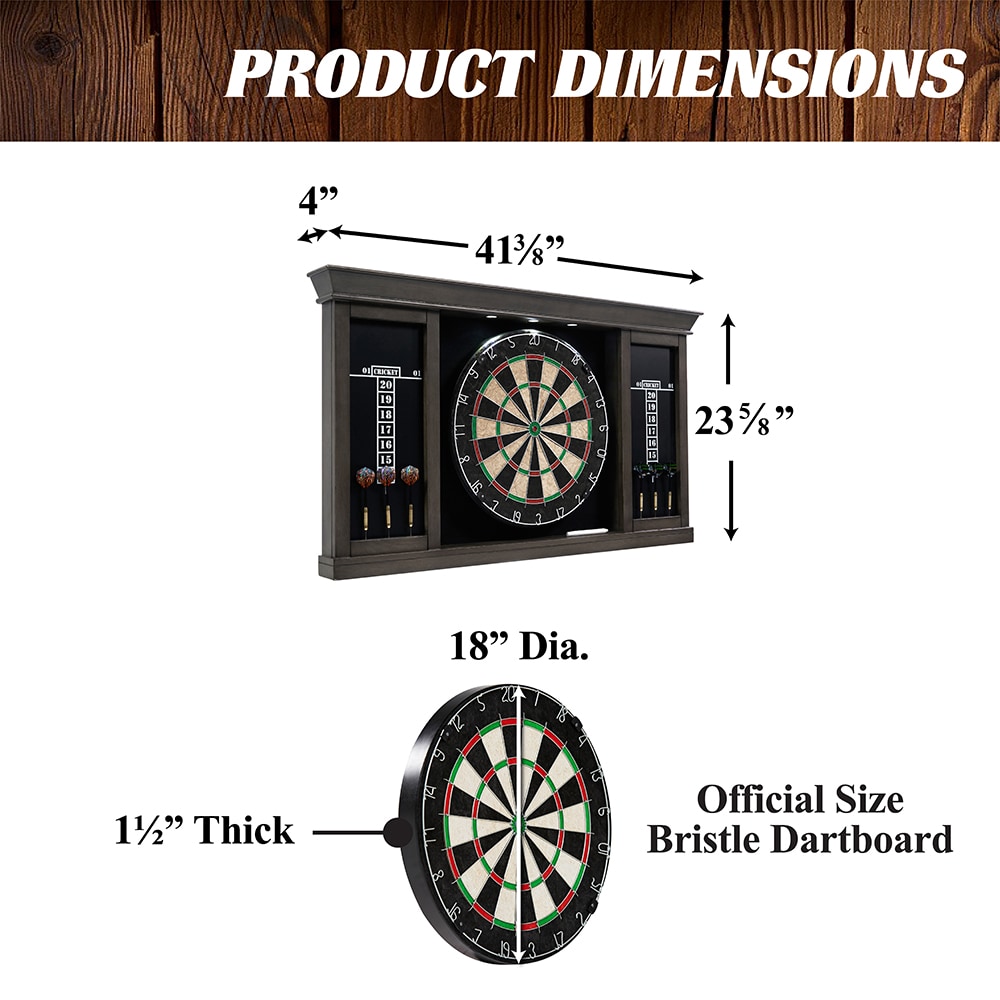 MD Sports DB410Y24023 Dartboard-Cabinets - View #2
