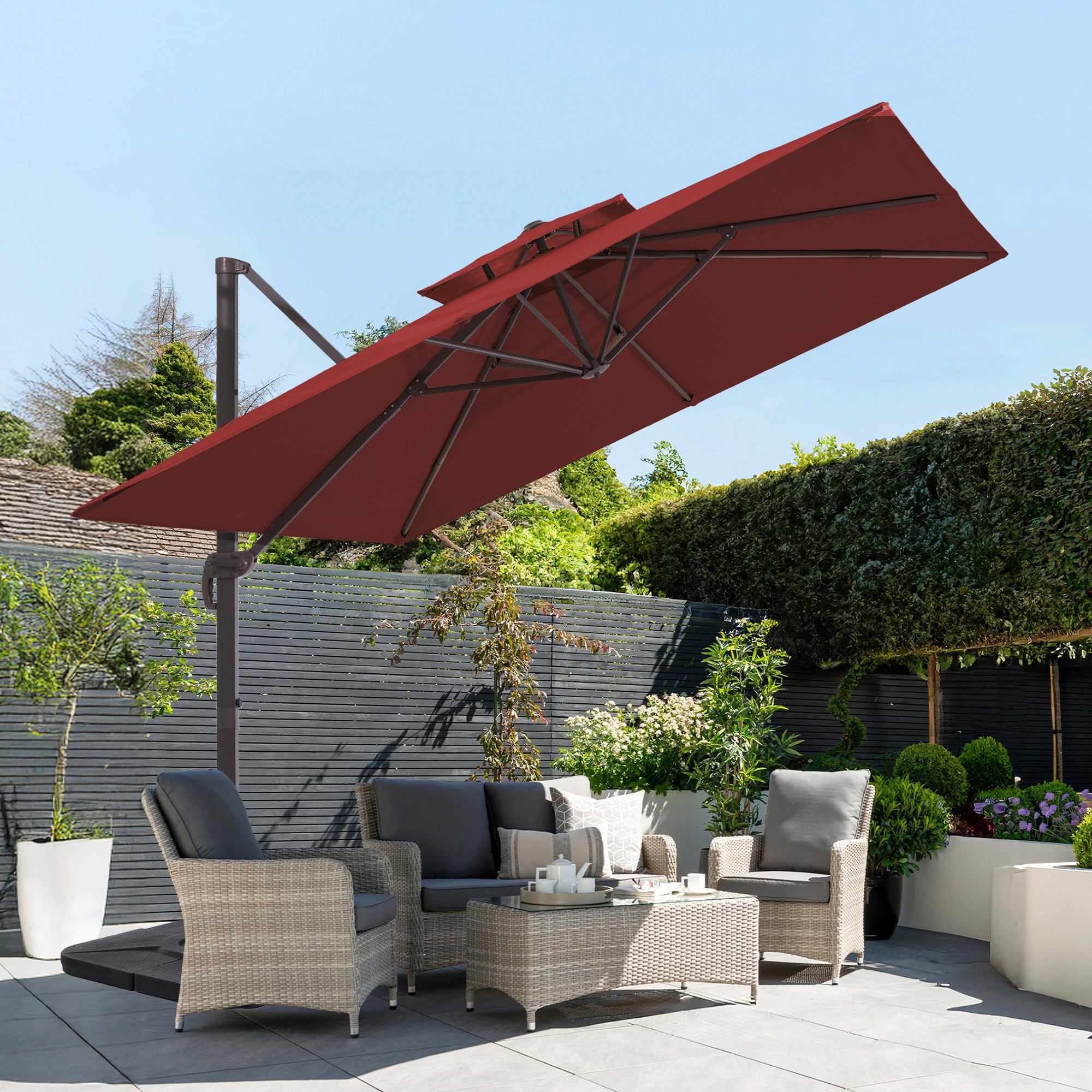 JEAREY JE-LKXLM-9X9FT-RD Umbrellas-2 - View #11