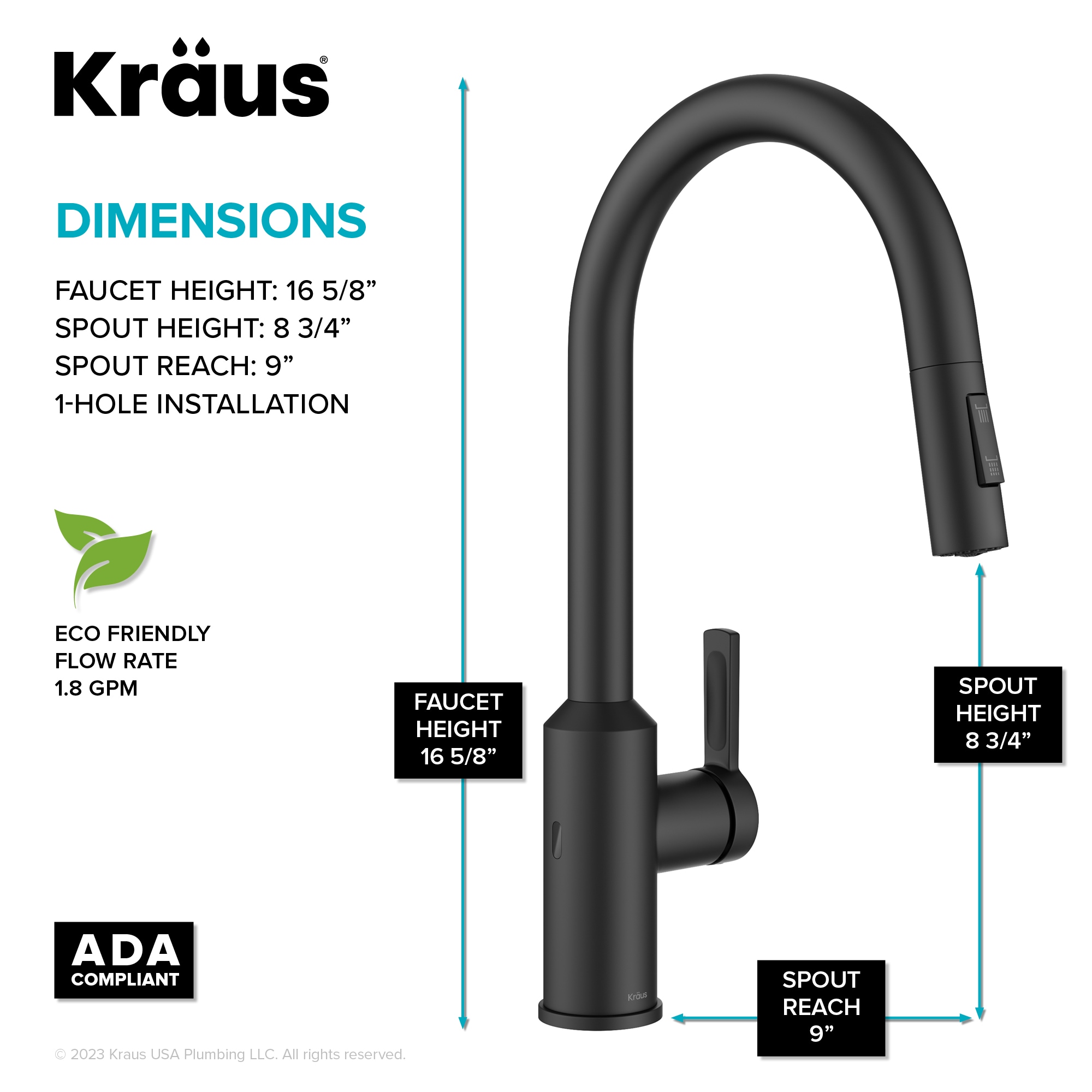 Kraus KSF-2830MB Kitchen-Faucets - View #7