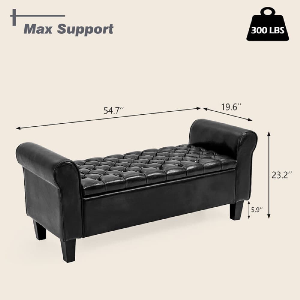 U-HOMY KB-001BK-AE bench - View #4