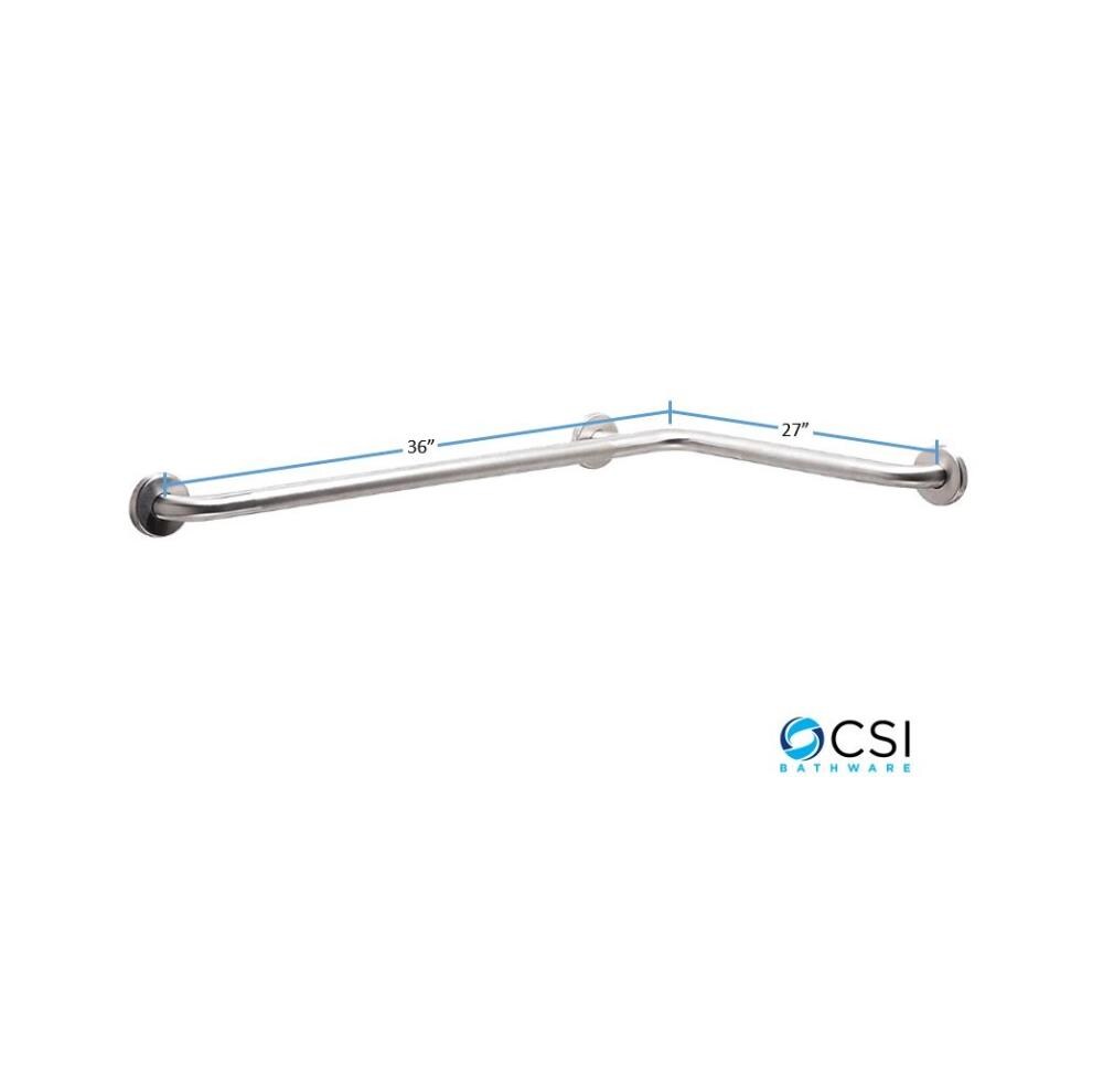 CSI Bathware BAR-HA2736-TW-125-PN Grab-Bars - View #4