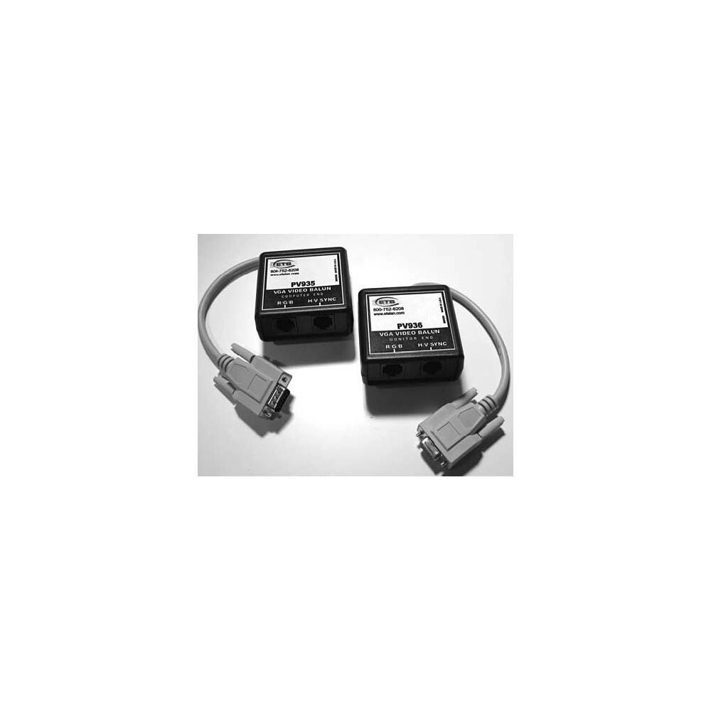  TCNCD343106 Energy Transformation Systems ETS-PV934 VGA Video Balun Set for PV935 and PV936