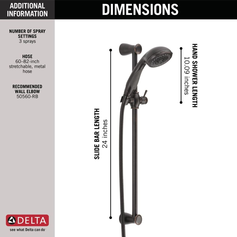 Delta 57014-RB Fixed-Showerhead - View #3