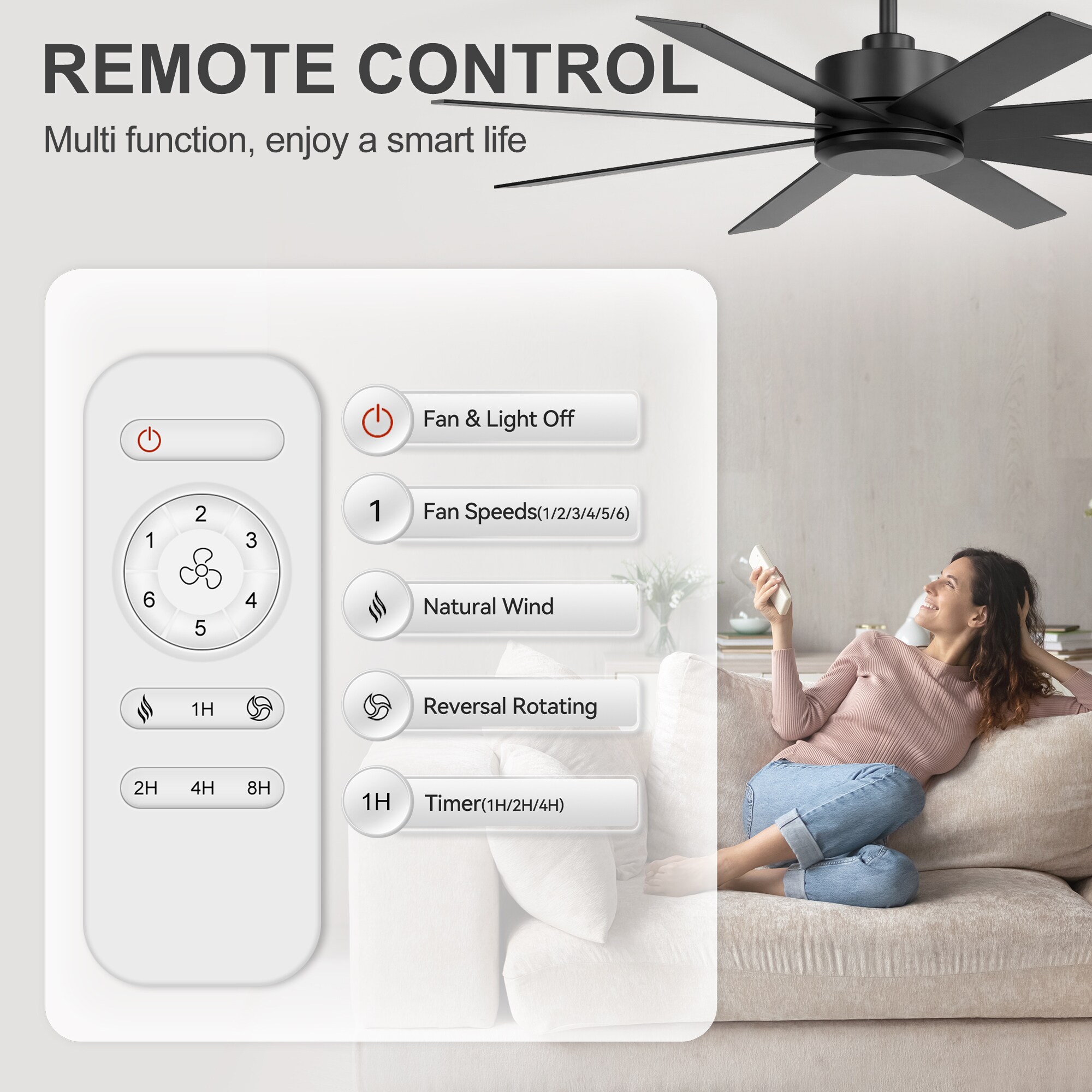 Breezary 35053-BK Ceiling-Fans - View #5
