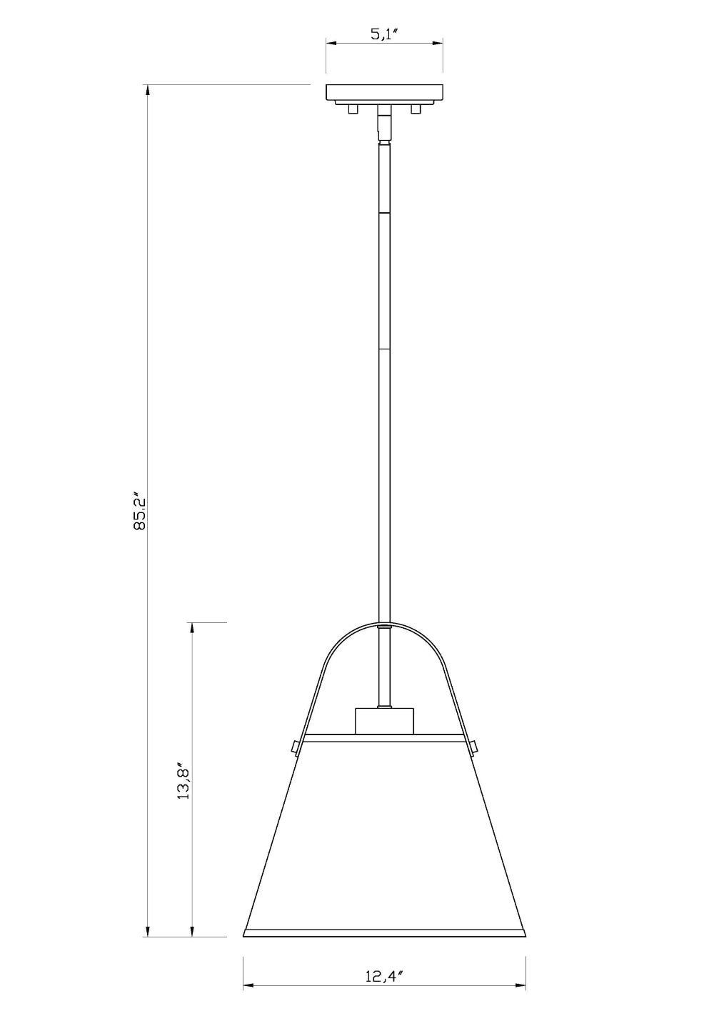 Z-Lite 743P12-MB Pendant-Lights - View #8