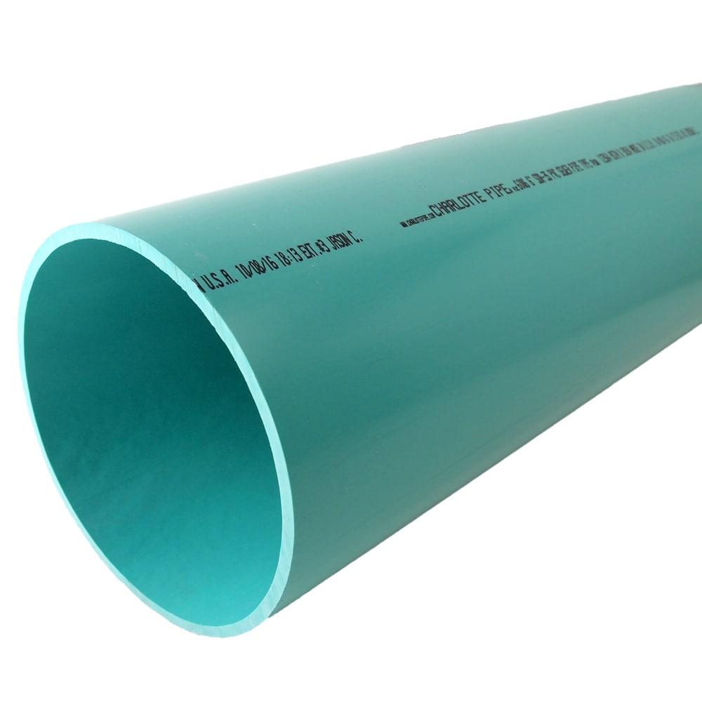 Charlotte Pipe S/M 06006  0200 6-in x 2-ft SDR 35 Sewer Main Pipe