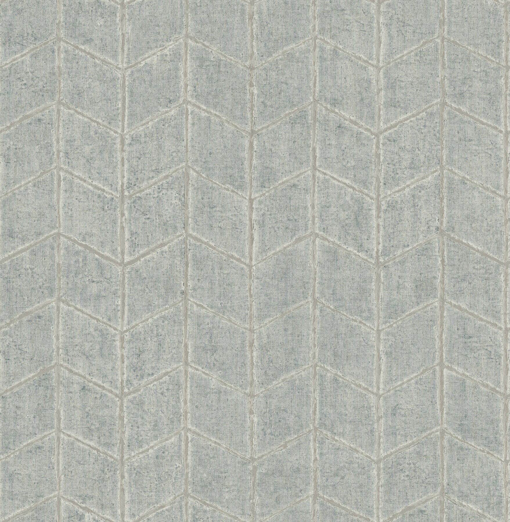 York Wallcoverings OI0641 New Origins 56.4-Sq. Feet Gray Non-woven Chevron Unpasted Wallpaper