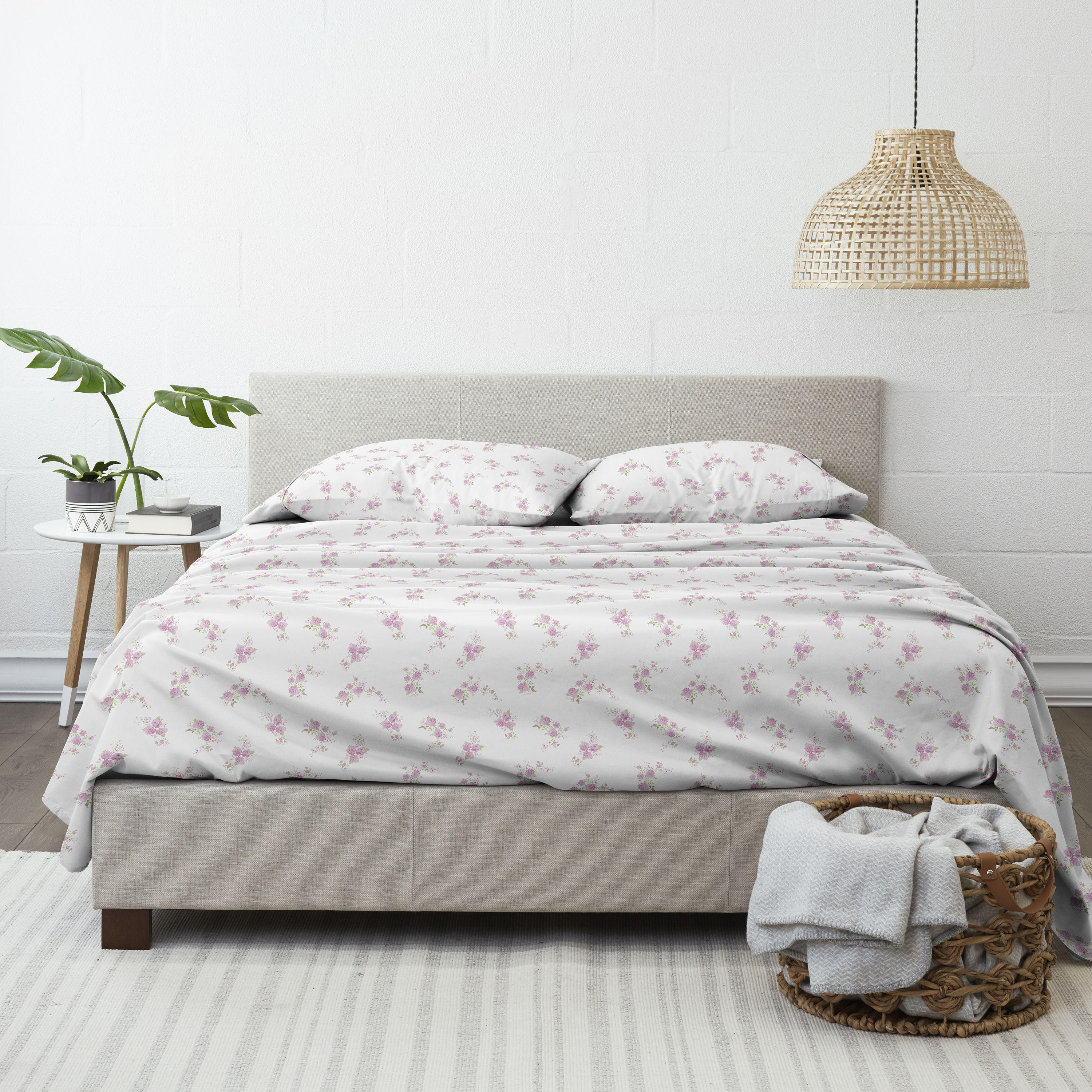Ienjoy Home IH-4PC-FRB-Q-PI Sheet-Sets - View #3