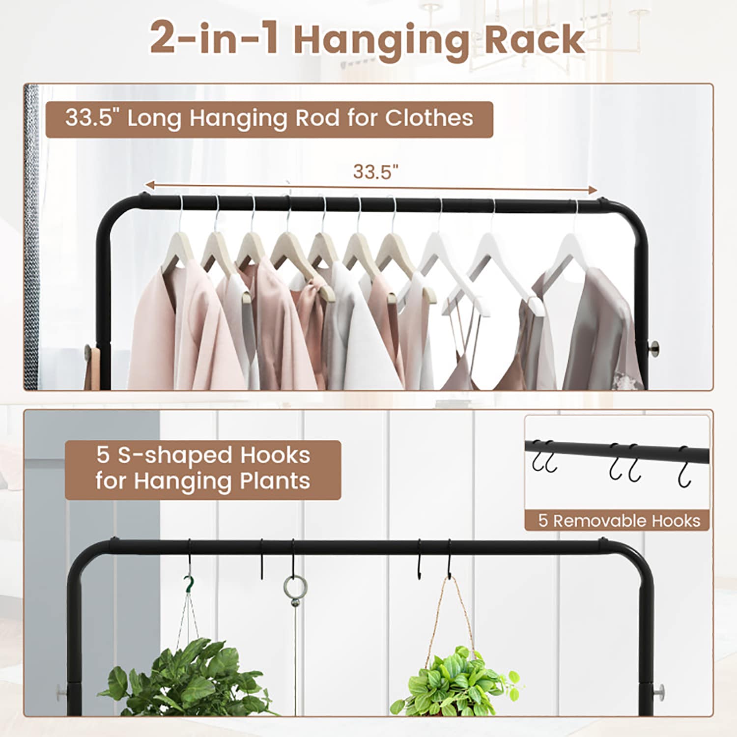 GZMR YDIN00718CBK Garment-Racks - View #6