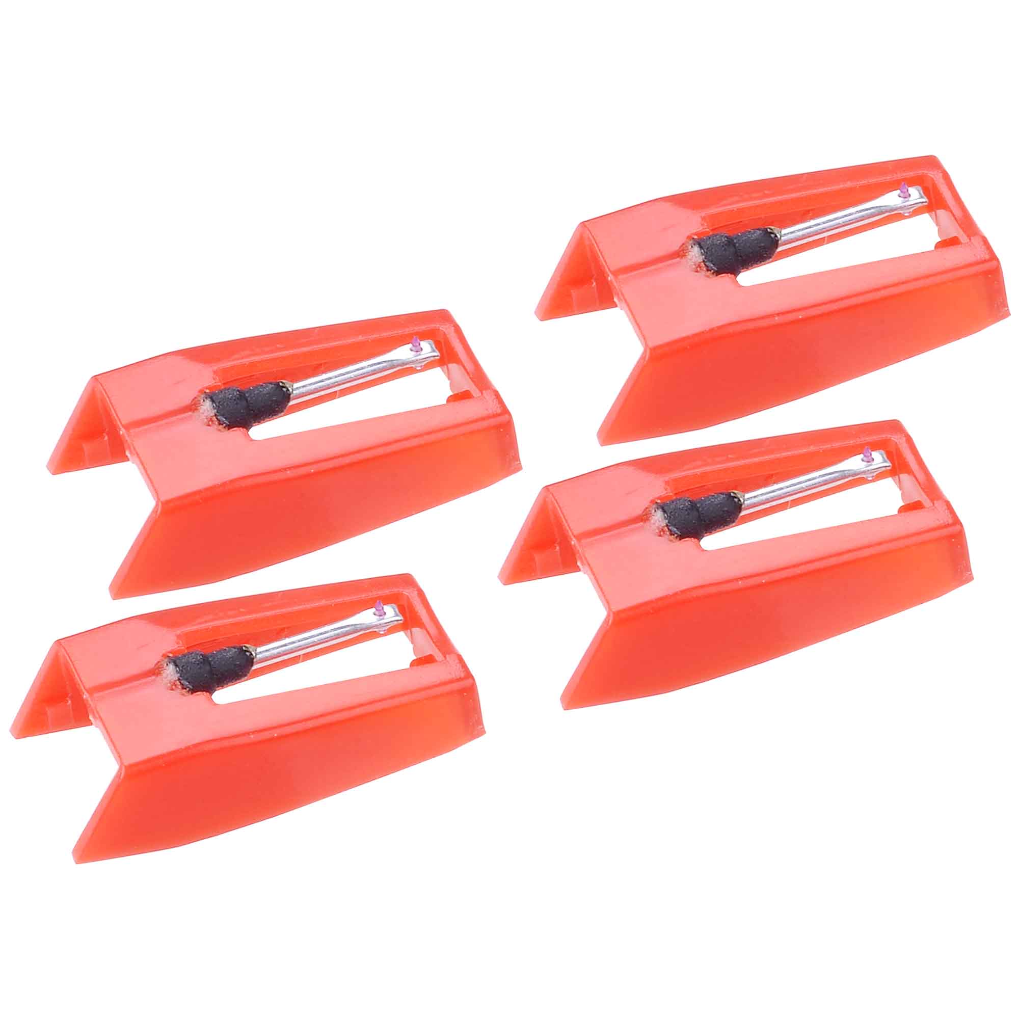 Yescom 28STN001-P-02X2-LO Pack of 4 Replacement Stylus Turntable Needle for Vinyl Record Player Ruby Tipped