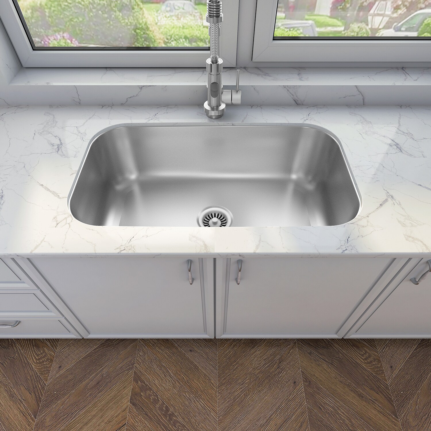 Sinber MU3118SR Kitchen-Sinks - View #2