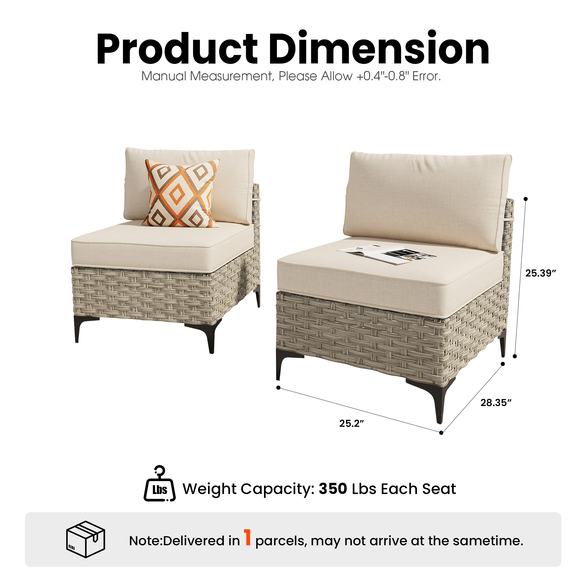 ALTRIGUS 6LSKT6B2AL Patio-Sofas-Daybeds - View #4
