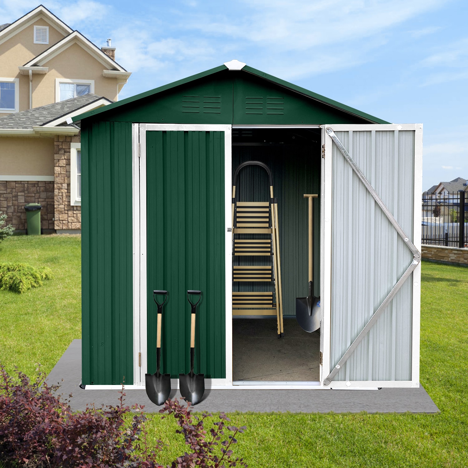 outdoor storage sheds