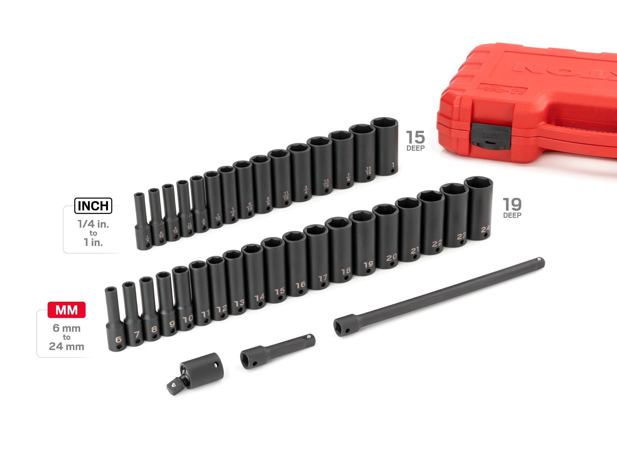 TEKTON SID91403 Impact-Socket-Sets - View #2