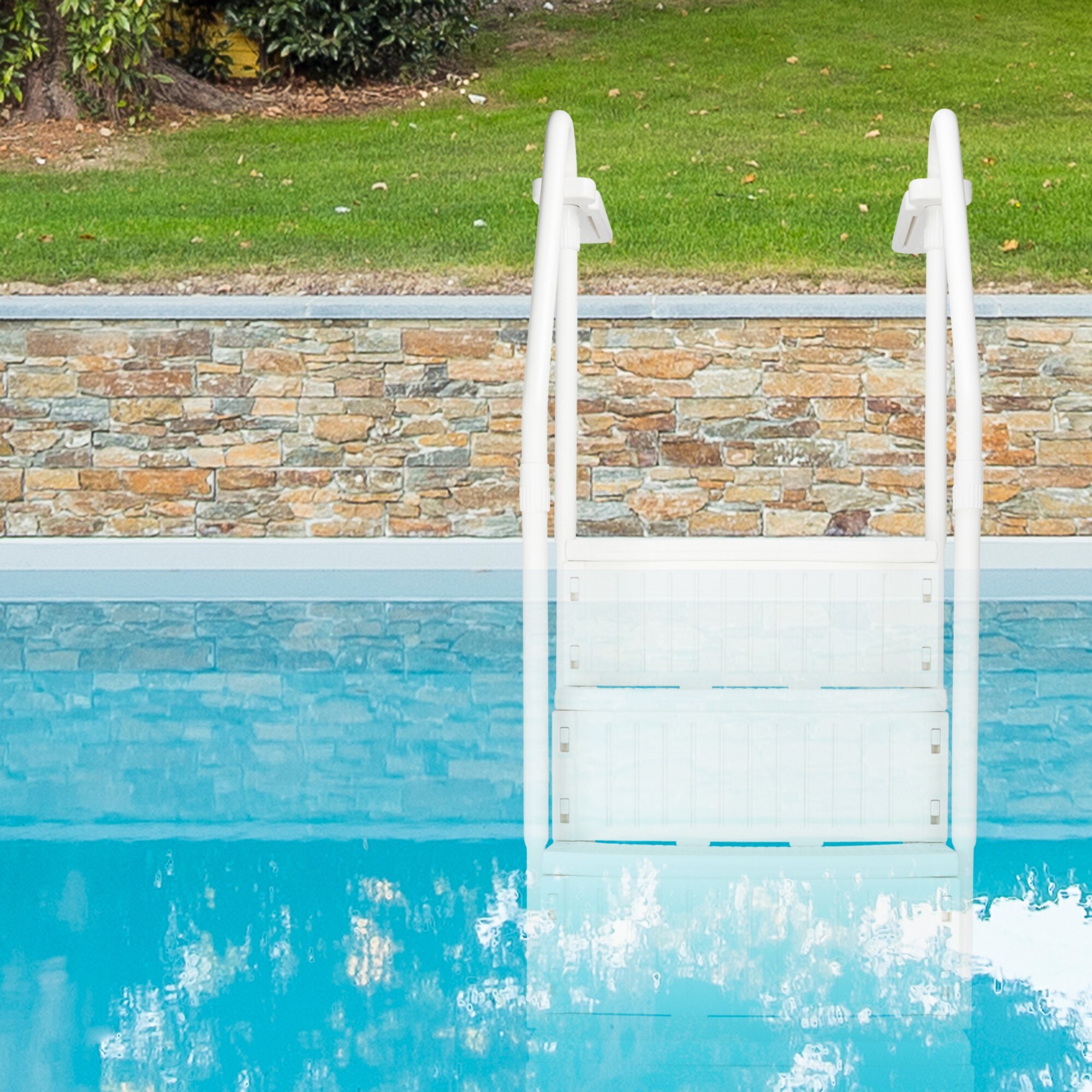 Wudkey L4-FE0O3Q Above-Ground-Pool-Lad-Steps - View #5