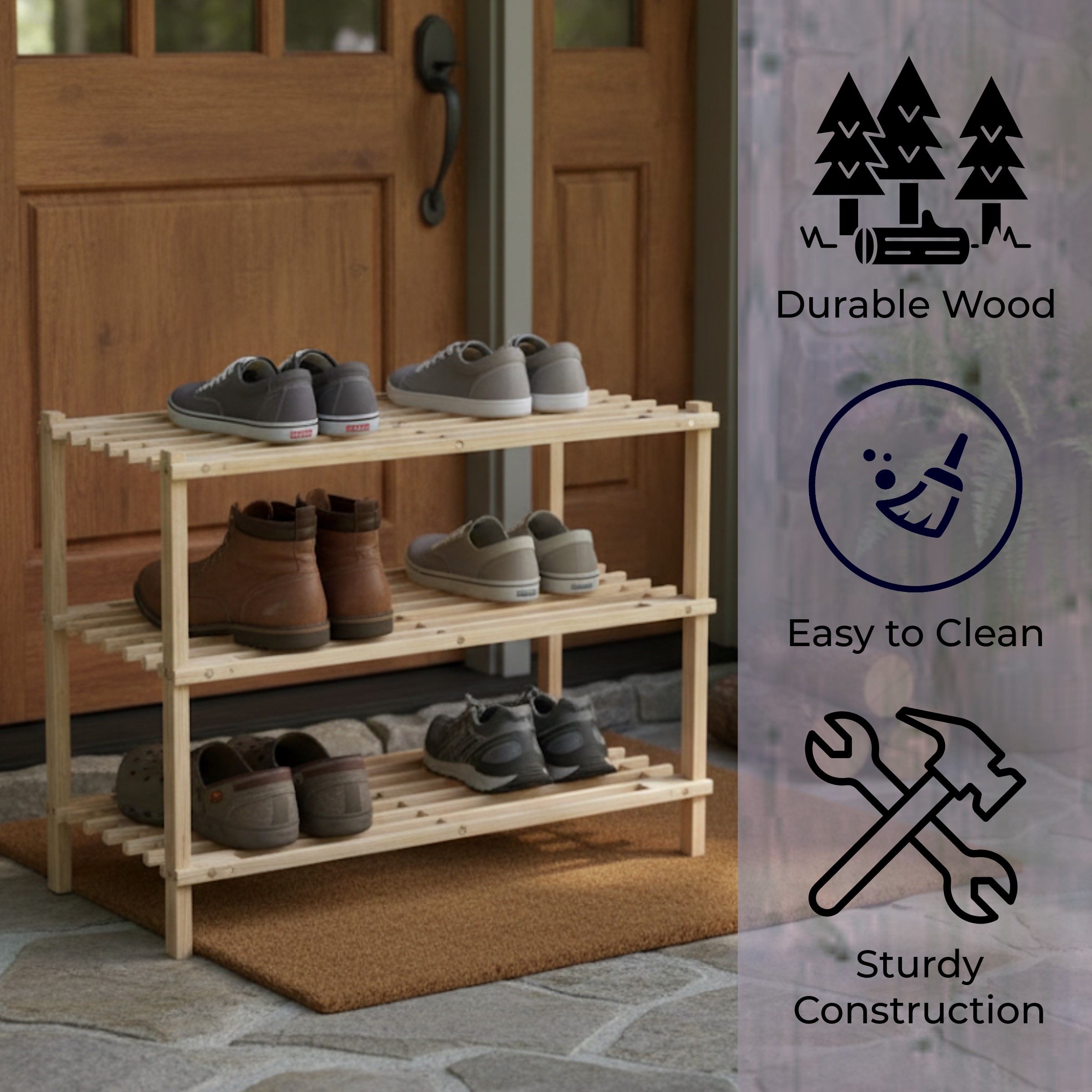 Hastings Home 311179TRE Shoe-Racks - View #5