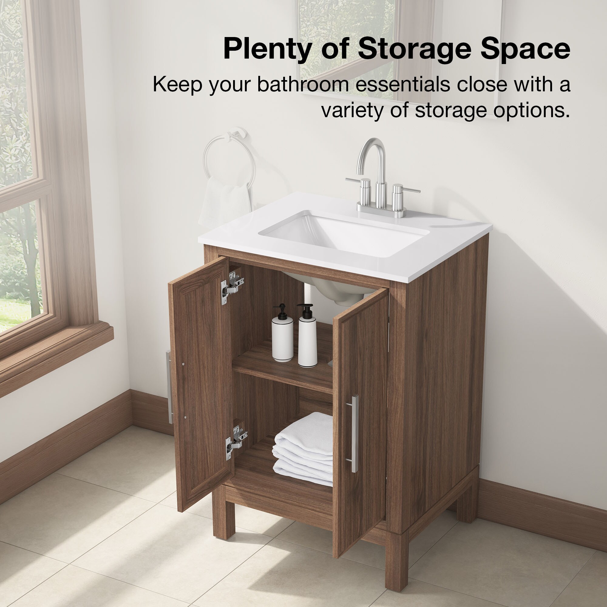 Style Selections KENDRY 24MW Bath-Vanity-Combo - View #6