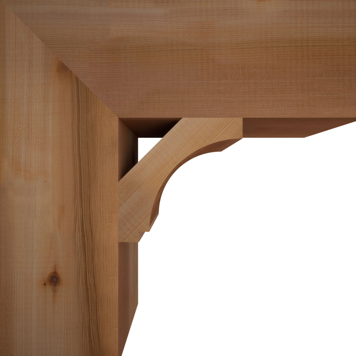 Ekena Millwork BKT06X18X18IMP05SWR Exterior-Brackets-Braces - View #3