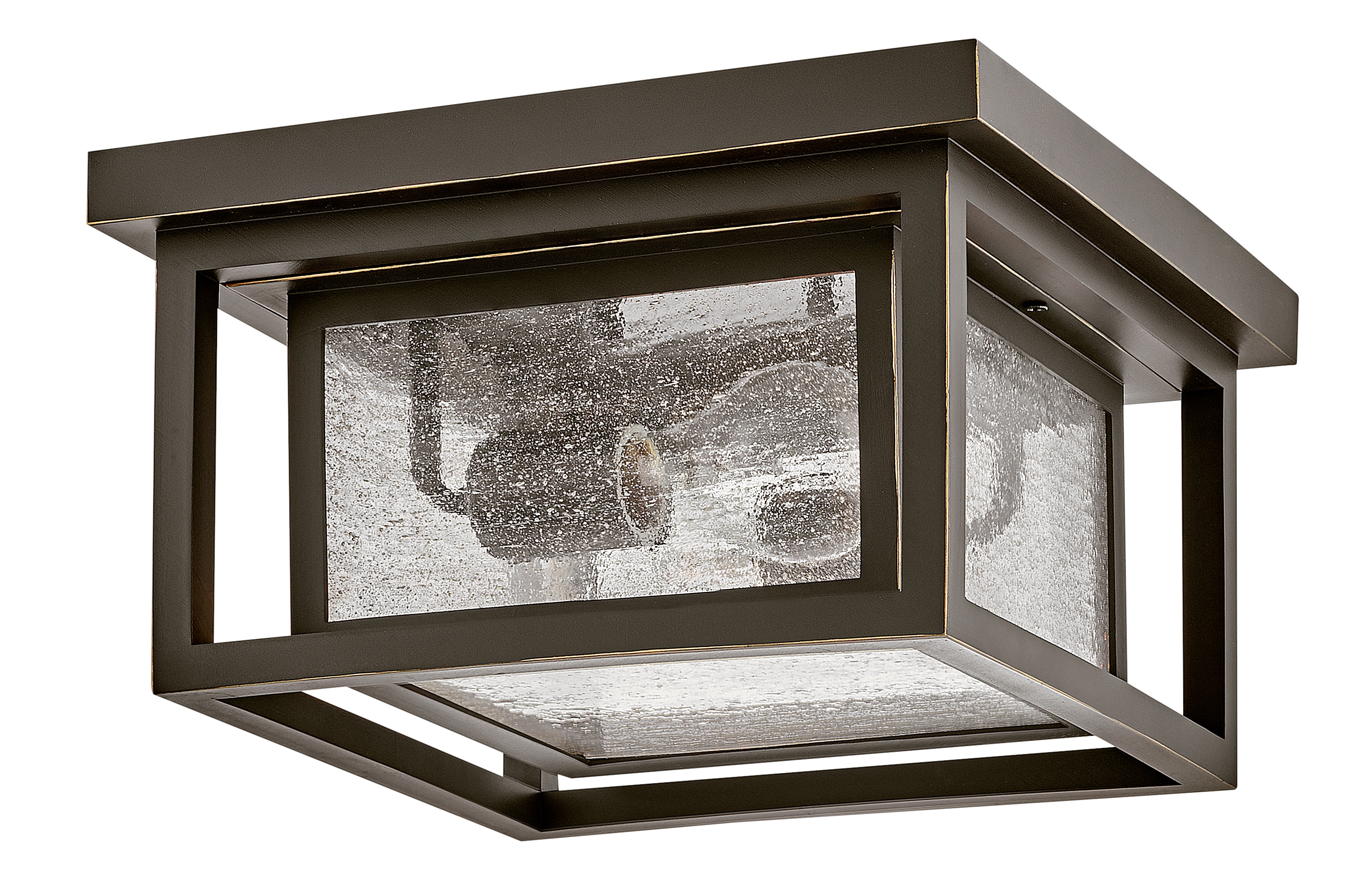 Hinkley Republic 2-Light 11-in Oil Rubbed Bronze Indoor/Outdoor LED ...