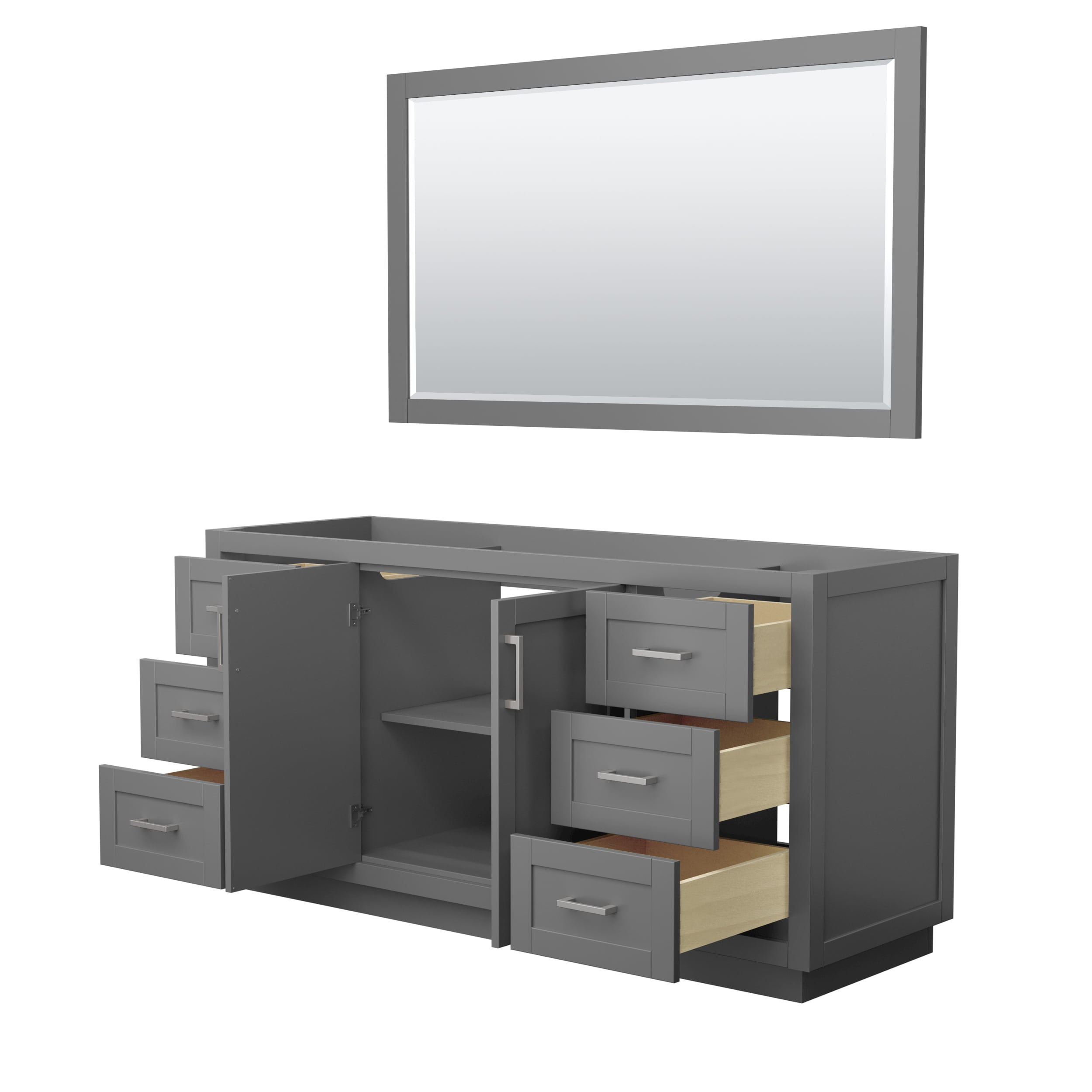 Wyndham Collection WCF292966SKGCXSXXM58 vanities - View #2