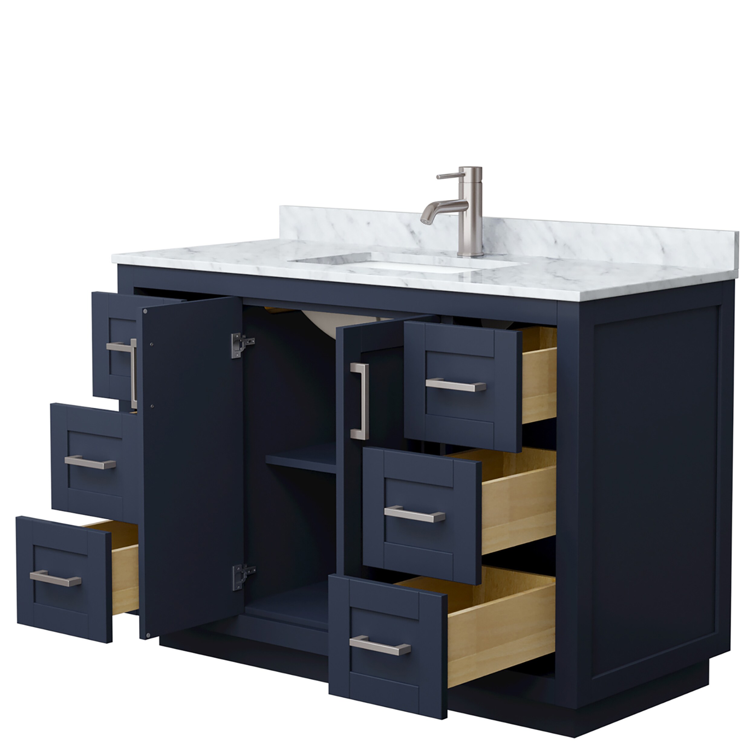 Wyndham Collection WCF292948SBNCMUNSMXX Bath-Vanity-Combo - View #3
