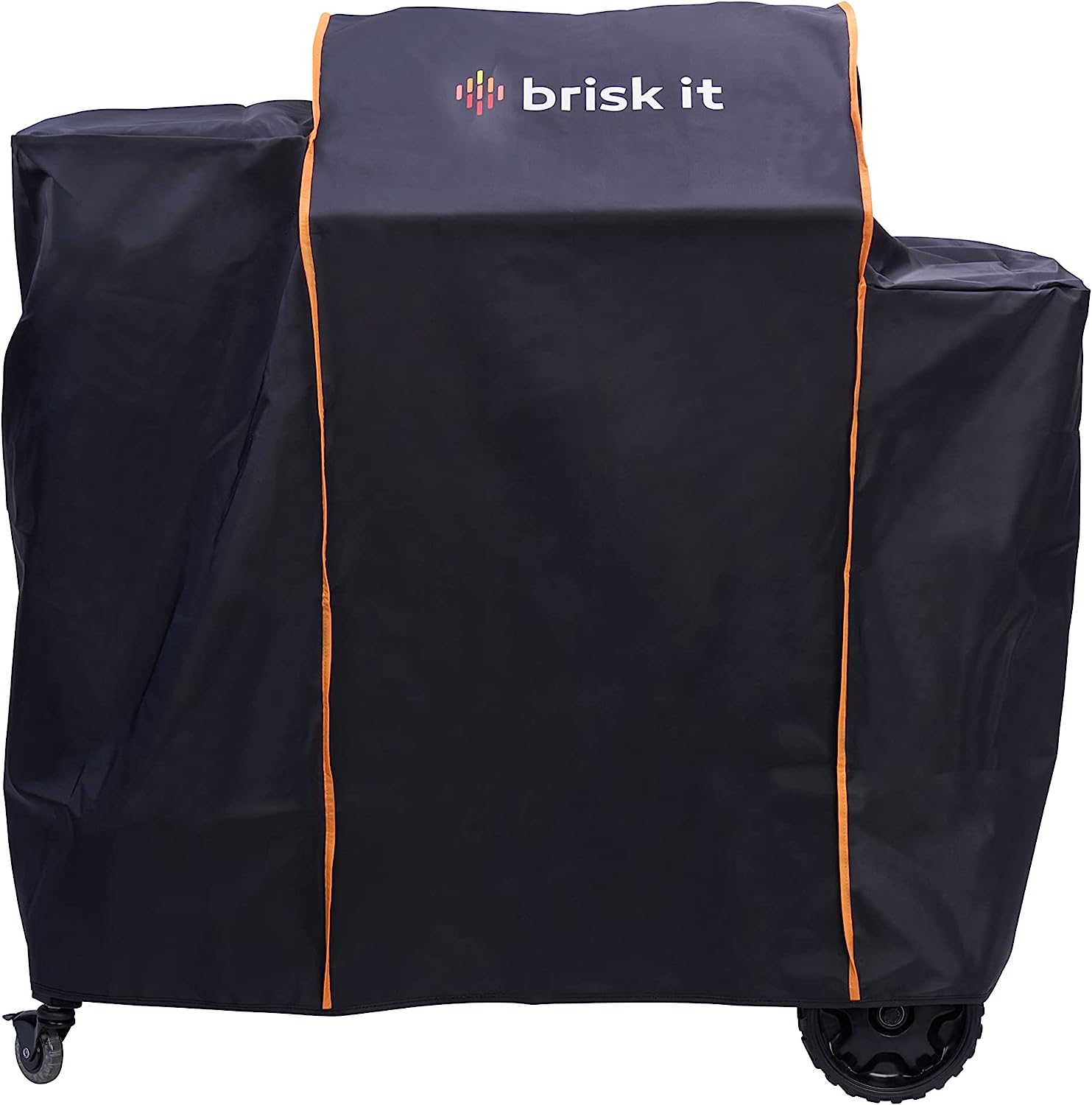 Brisk It GCO580 47-Inches W x 46-Inches H Black Pellet grill Cover