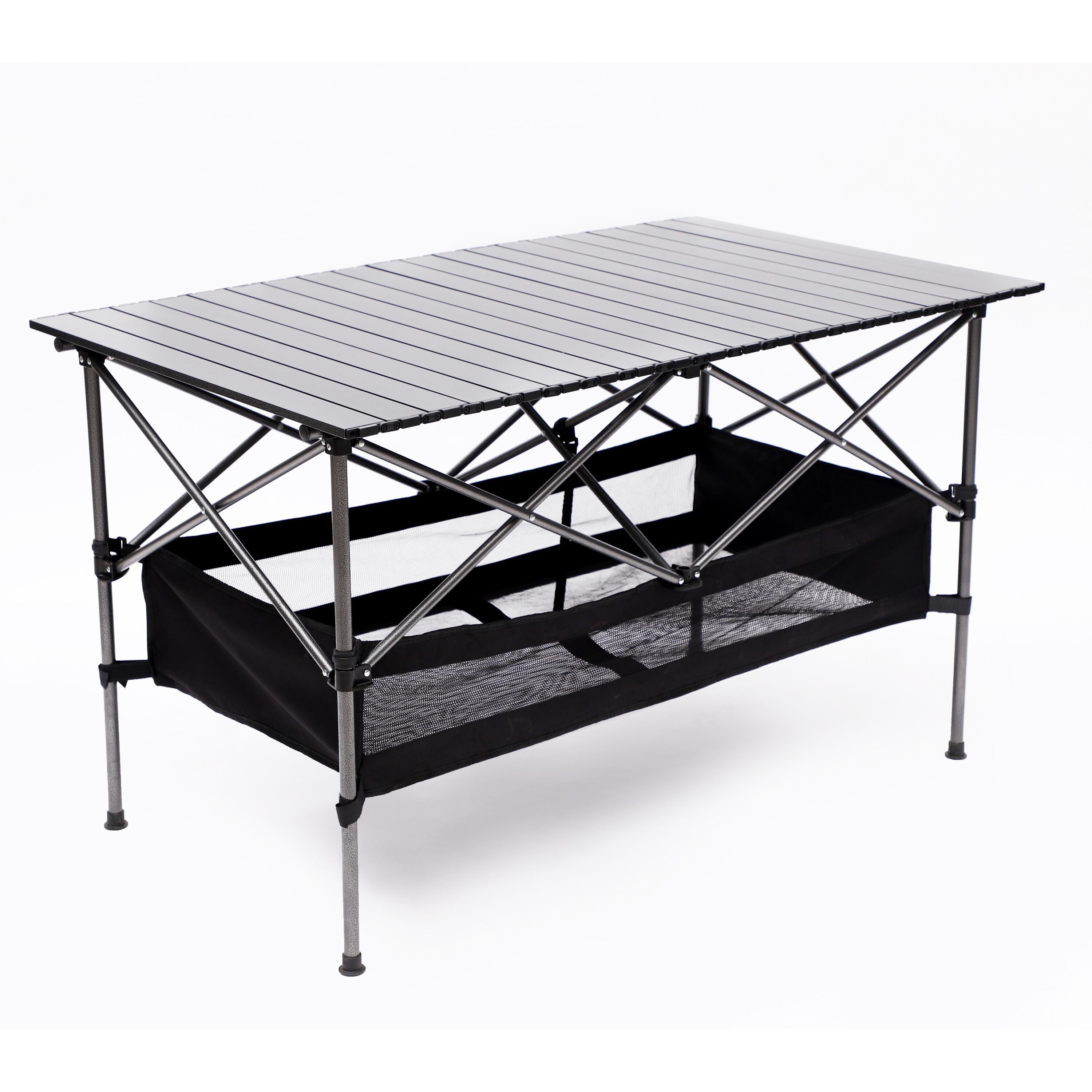 Outsunny Outsunny 48 Aluminum Folding Camping Table With Carrying