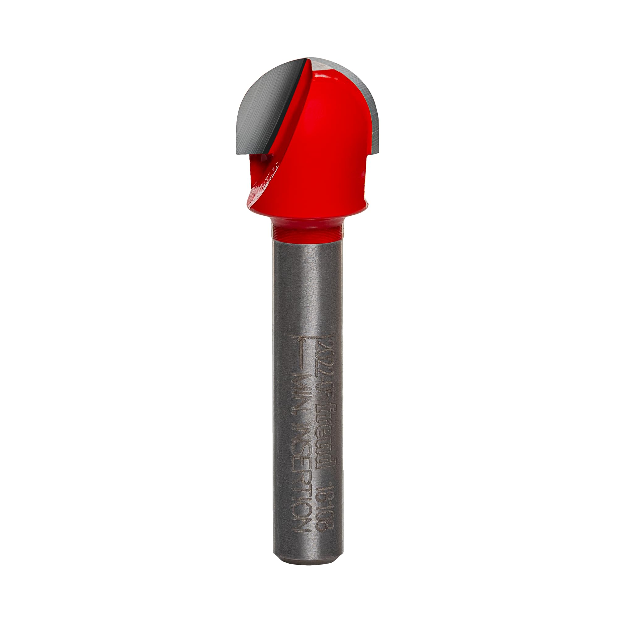 Freud  18-108 1/4 Radius Carbide-Tipped Round Nose Router Bit 1/4 Shank