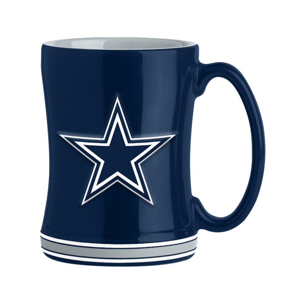 Logo Brands Dallas Cowboys 14 oz. Relief Mug