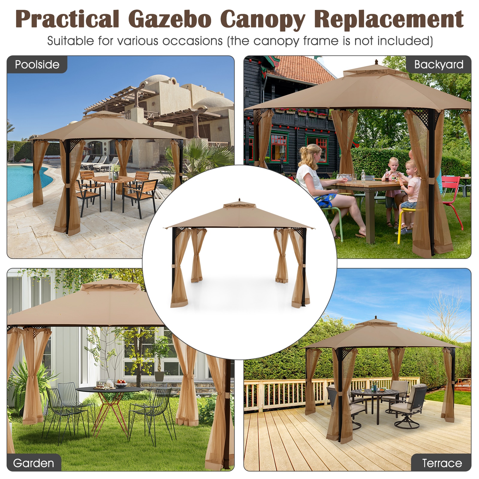 Ayelon OH82CF-A703 Gazebo-Parts-Accessories - View #6