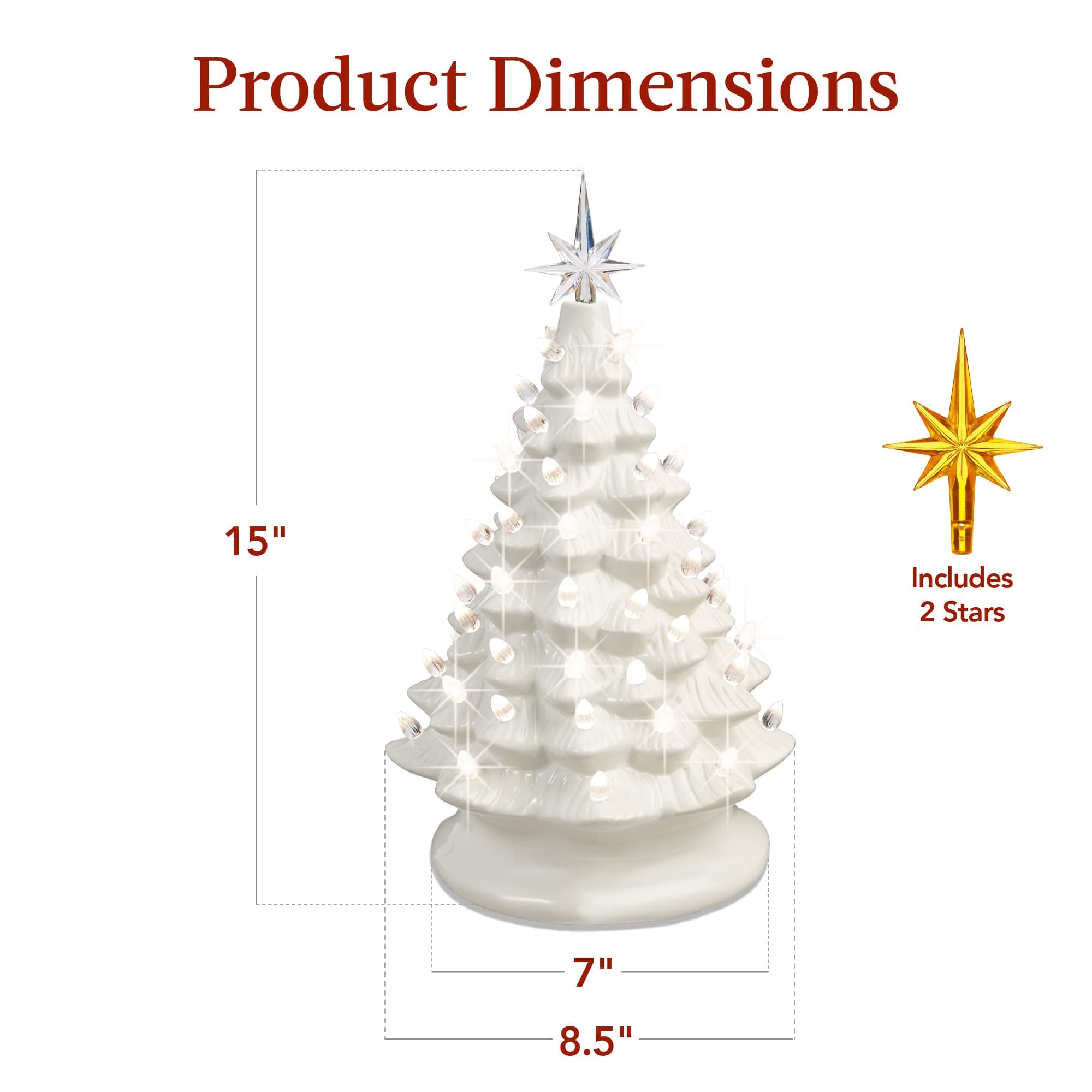 Best Choice Products SKY6945 Table-Christmas-Decorations - View #7