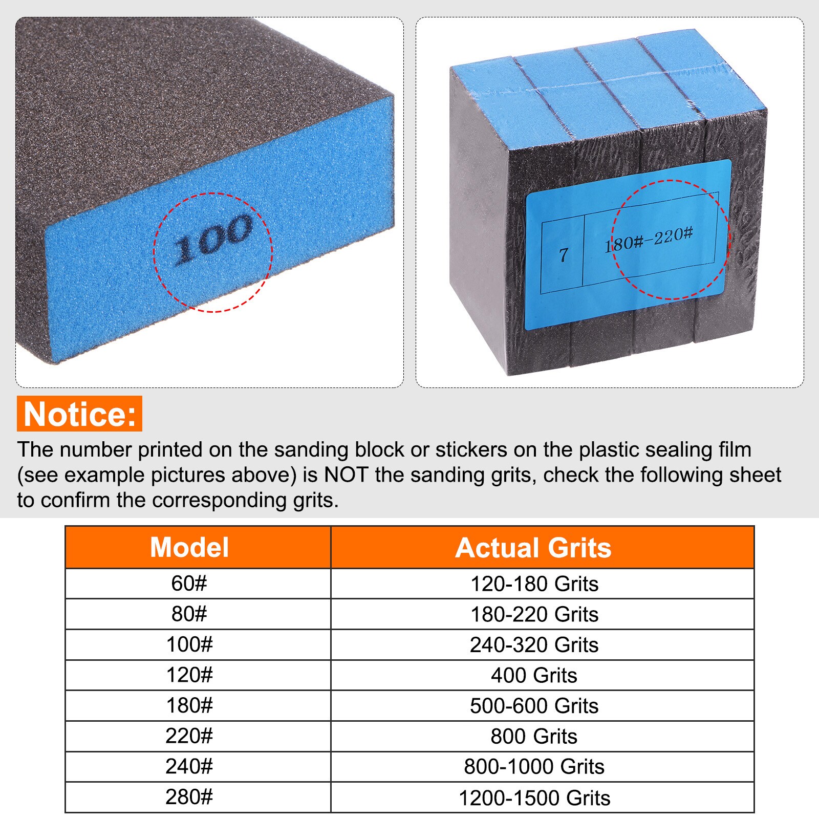 Harfington S25092400UX5083 Sanding-Sponges - View #6