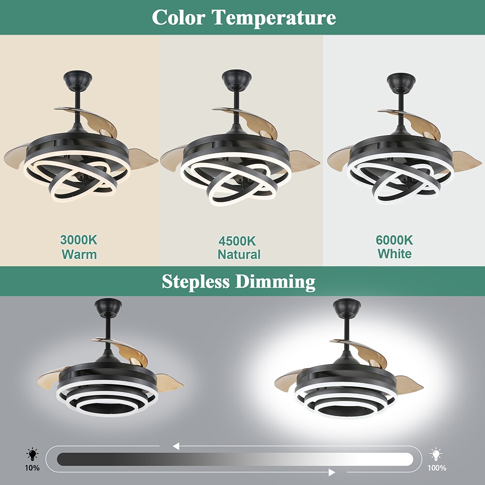 Cusp Barn DC4264-B Ceiling-Fans - View #3