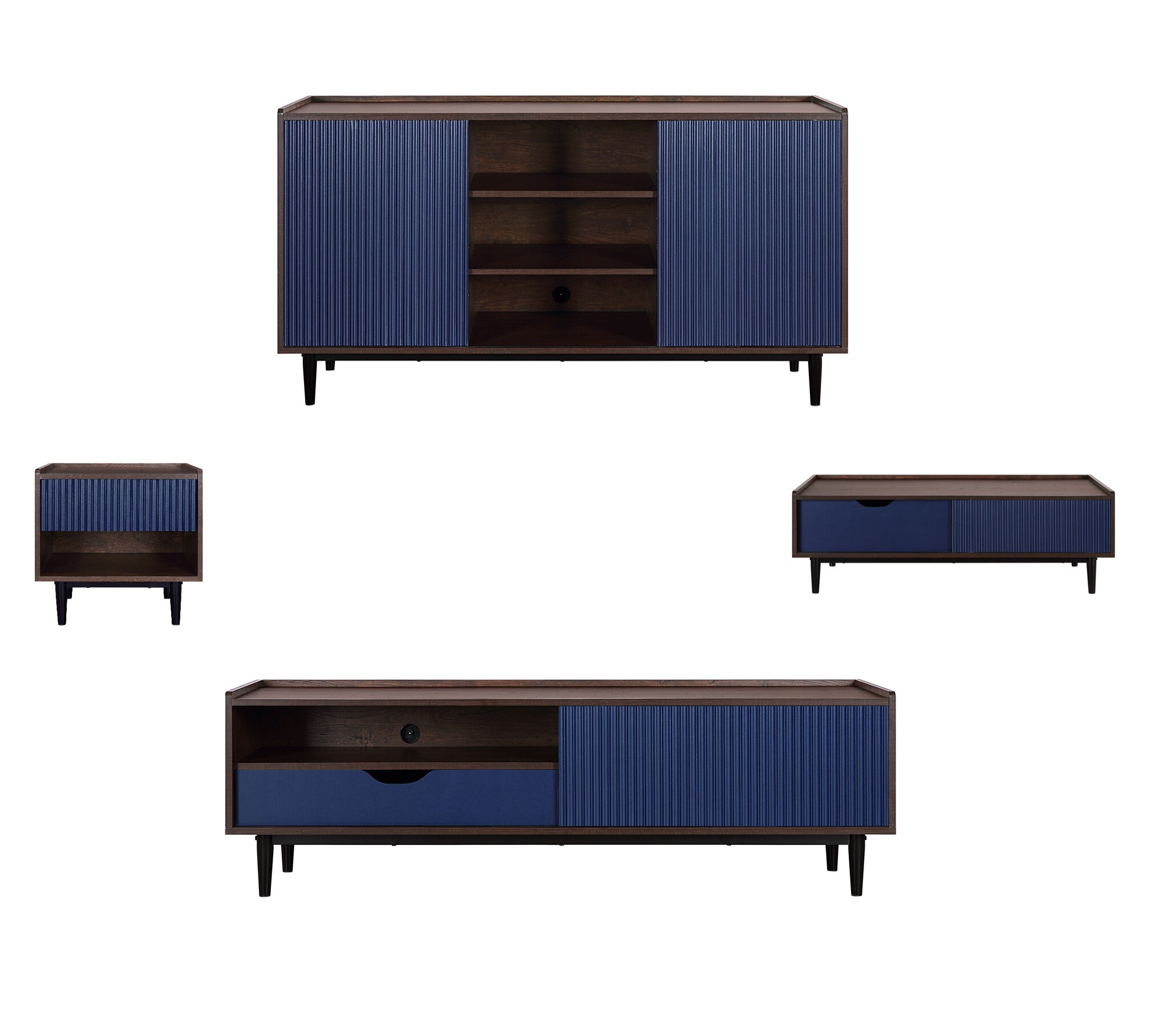 Manhattan Comfort 4-8911GLF-NB Living-Room-Sets - View #2