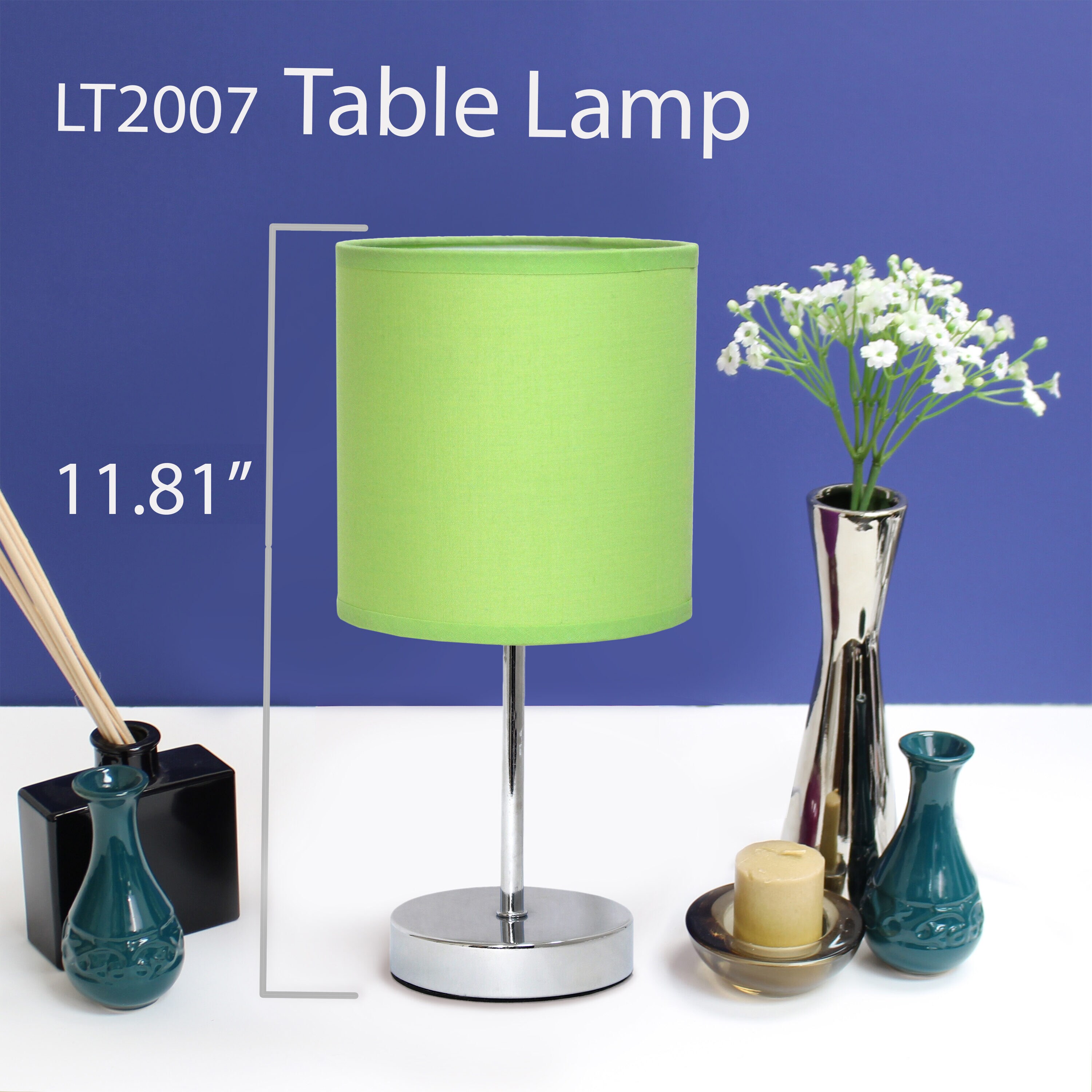 Simple Designs LT2007-GRN Table-Lamps - View #5