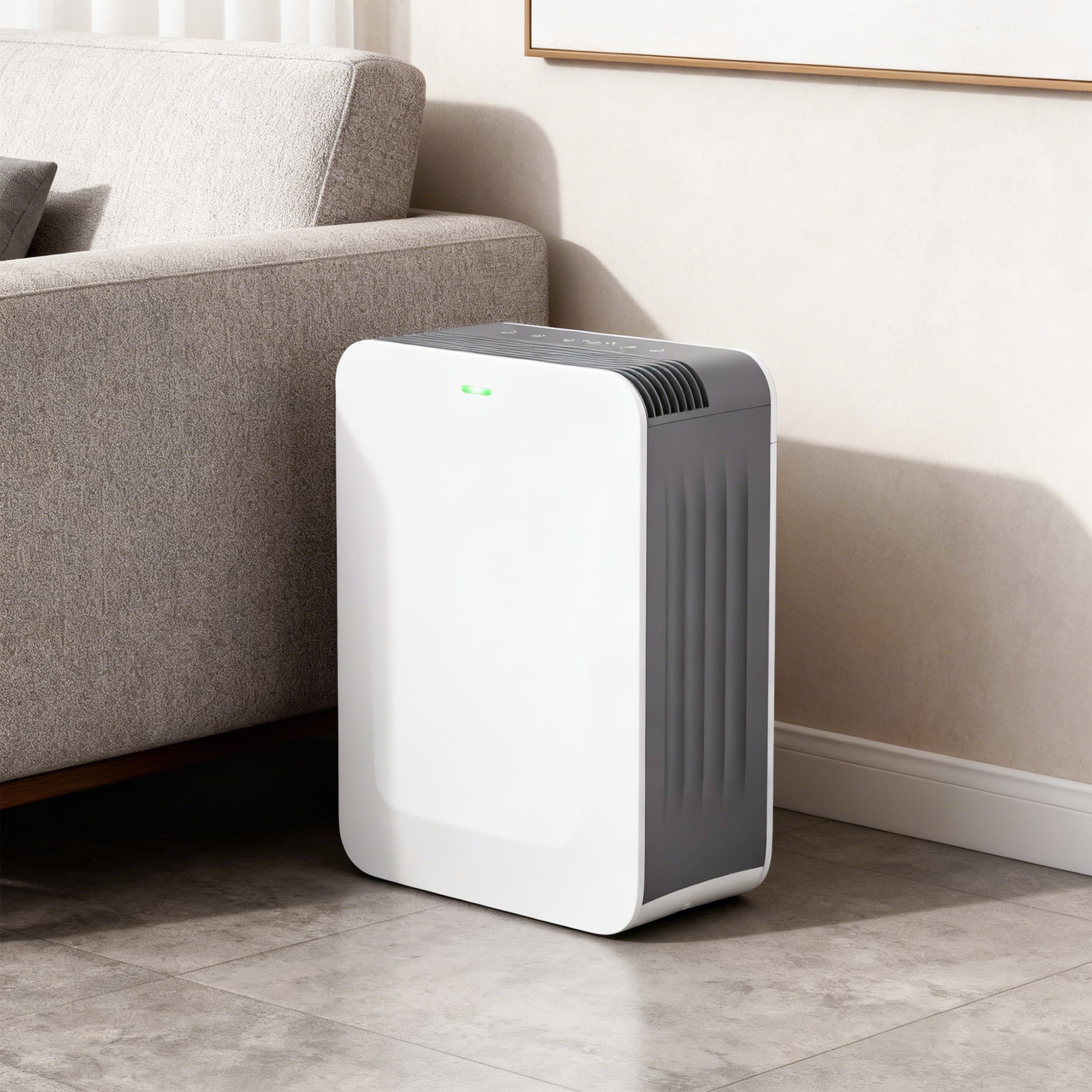 IHOMEadore White True HEPA Air Purifier (Covers: 279.86-sq ft )