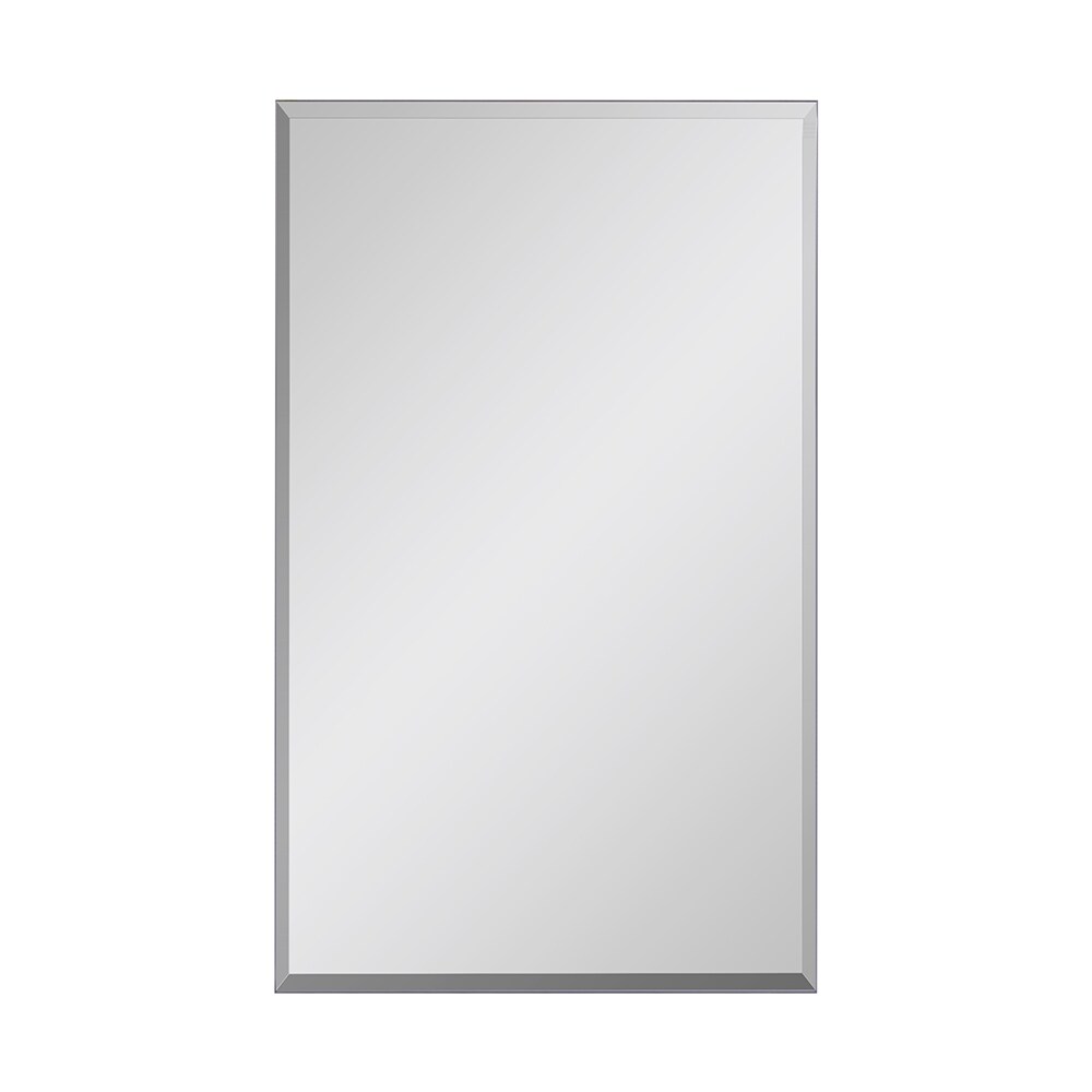 Jensen Perfect Square 16-in x 26-in Rectangle Recessed Mirrored Medicine Cabinet