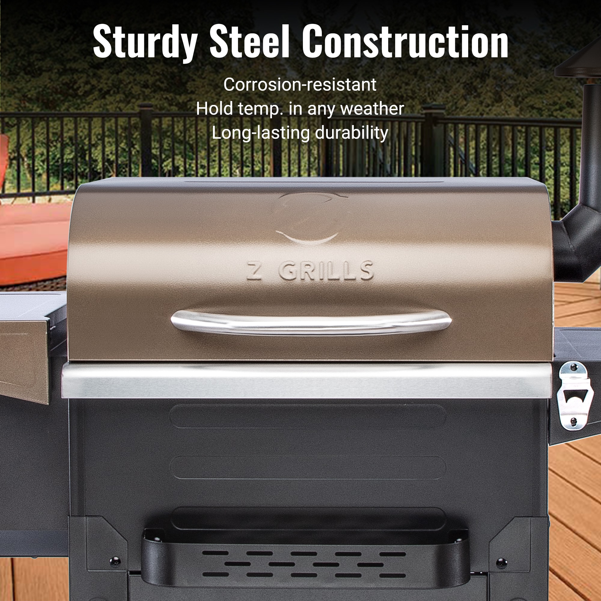 Z GRILLS ZPG-6002B Pellet-Grills - View #8