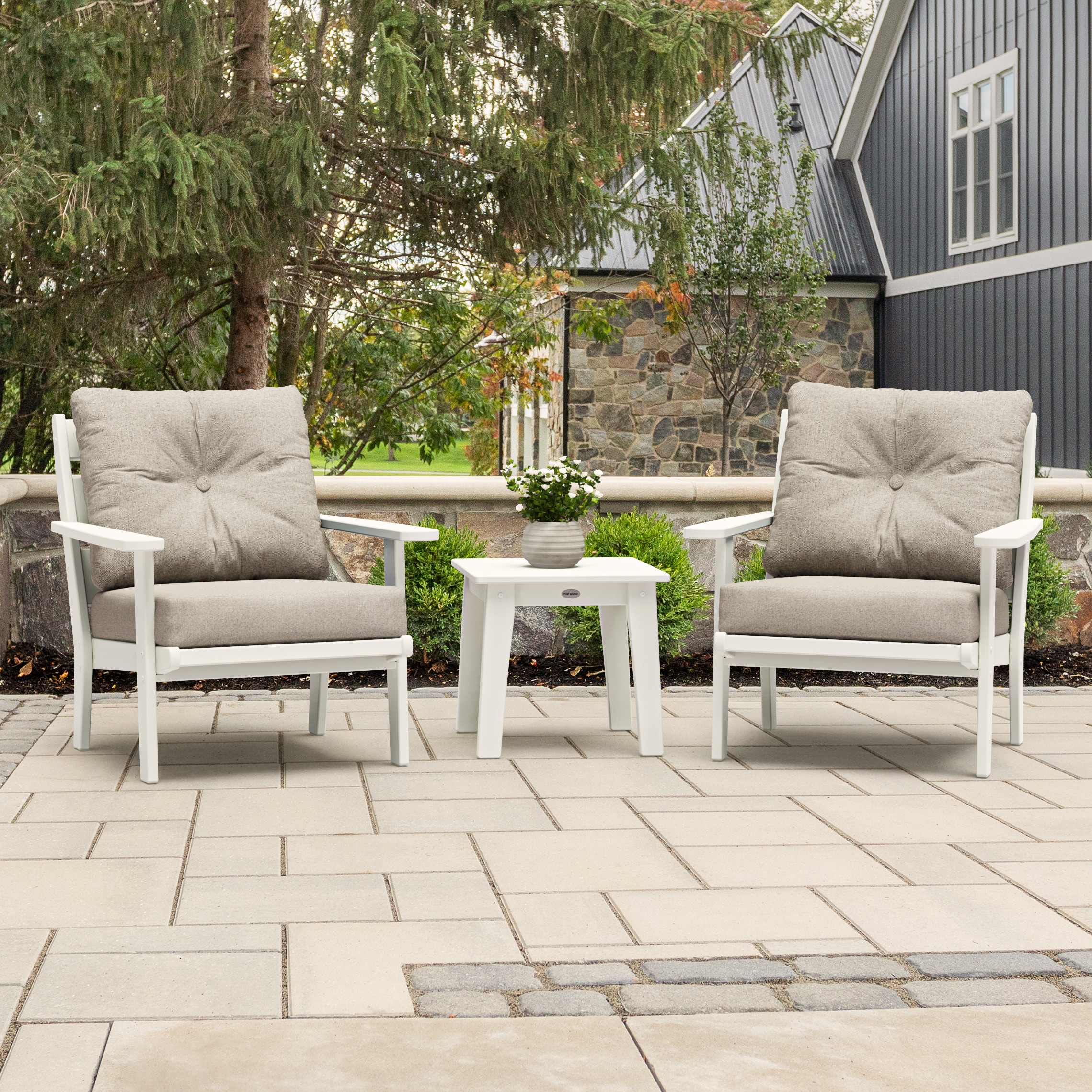 allen + roth by POLYWOOD AR4421-WH145982 Patio-Chairs - View #5