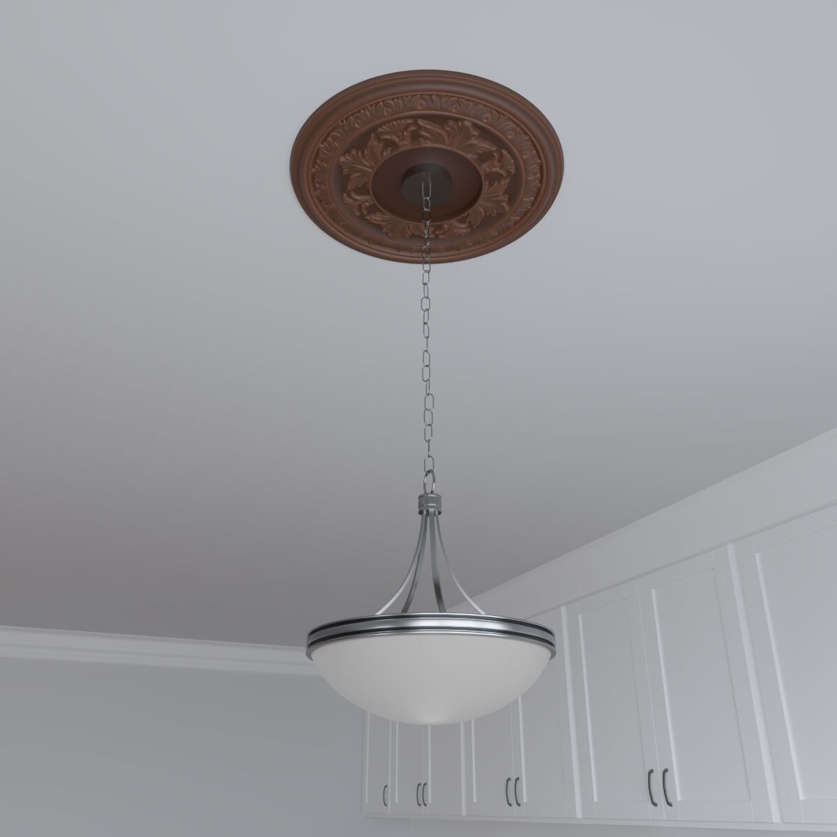 Ekena Millwork CMP19BADRU Ceiling-Medallions - View #8