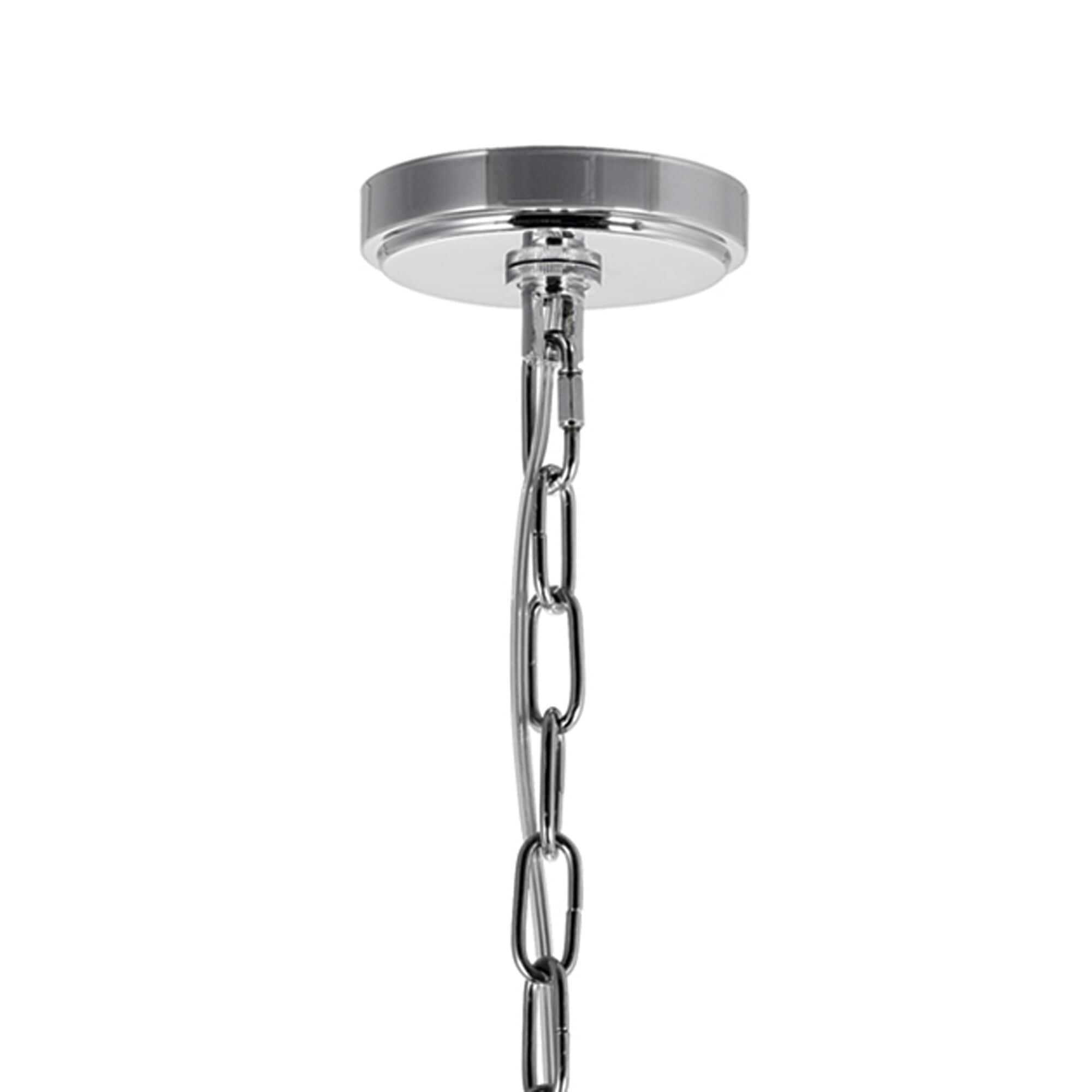Ivy 40'' Chrome and Crystal 18-Light Chandelier