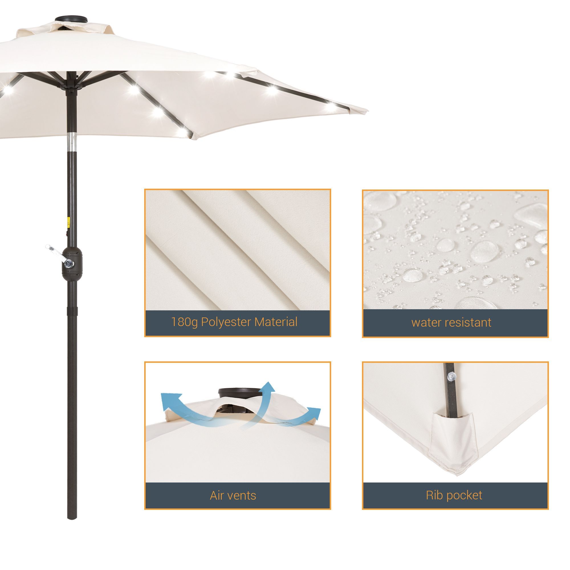 Sonkuki SD-LED90BG Umbrellas-2 - View #4