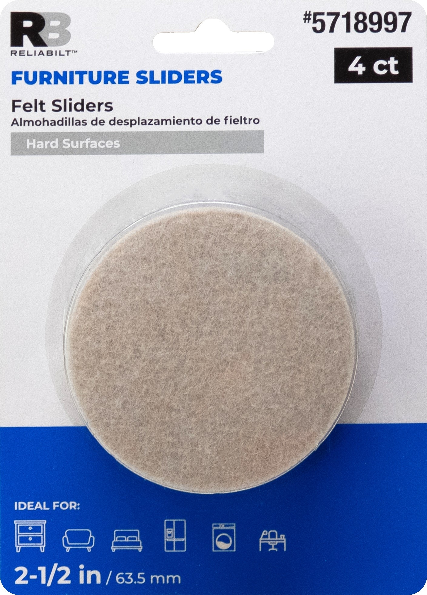 RELIABILT 4710424RB Super-Sliders - View #7