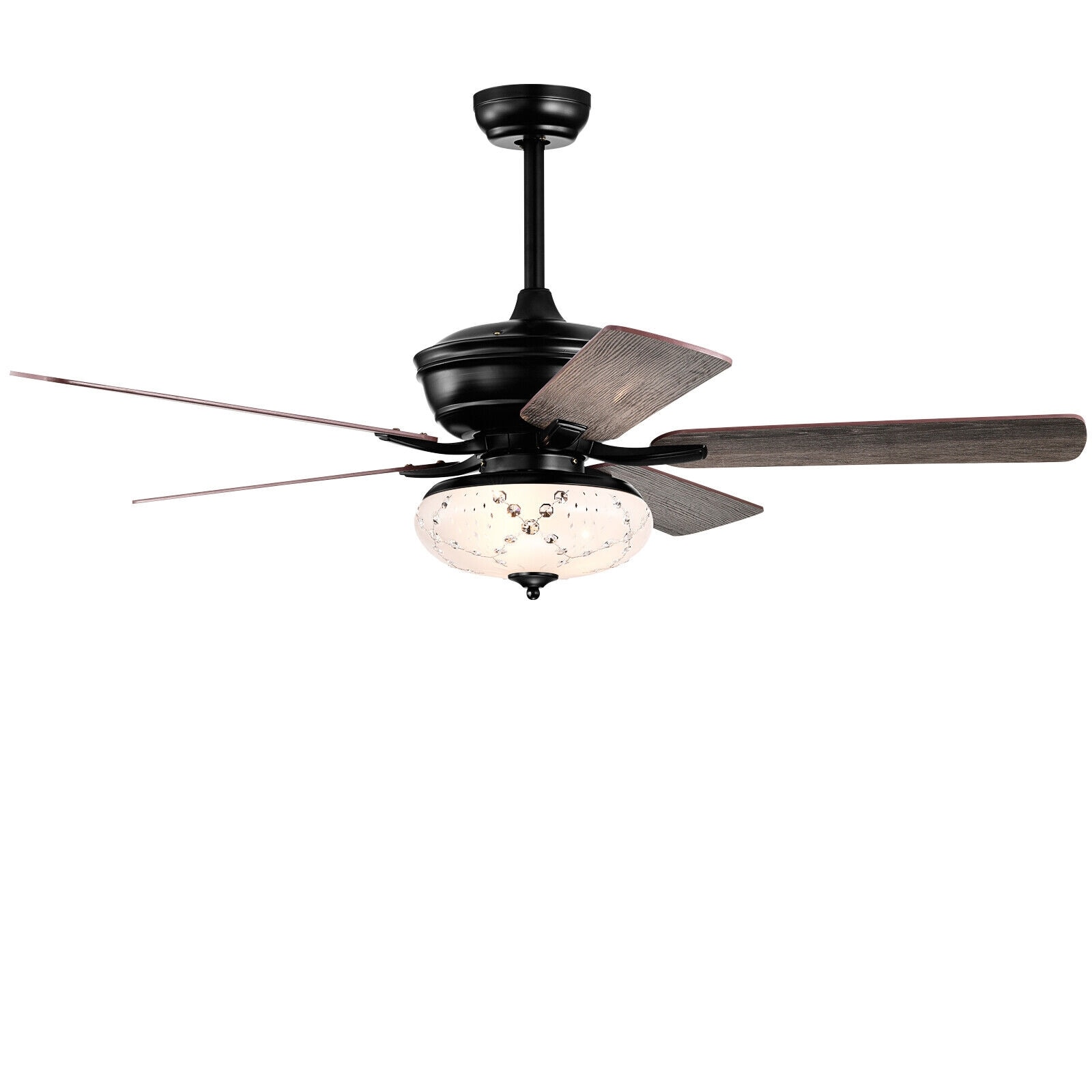 SUGIFT 52-in 3-Speed 5-Blade Reversible Ceiling Fan #LW018SUGHY1160
