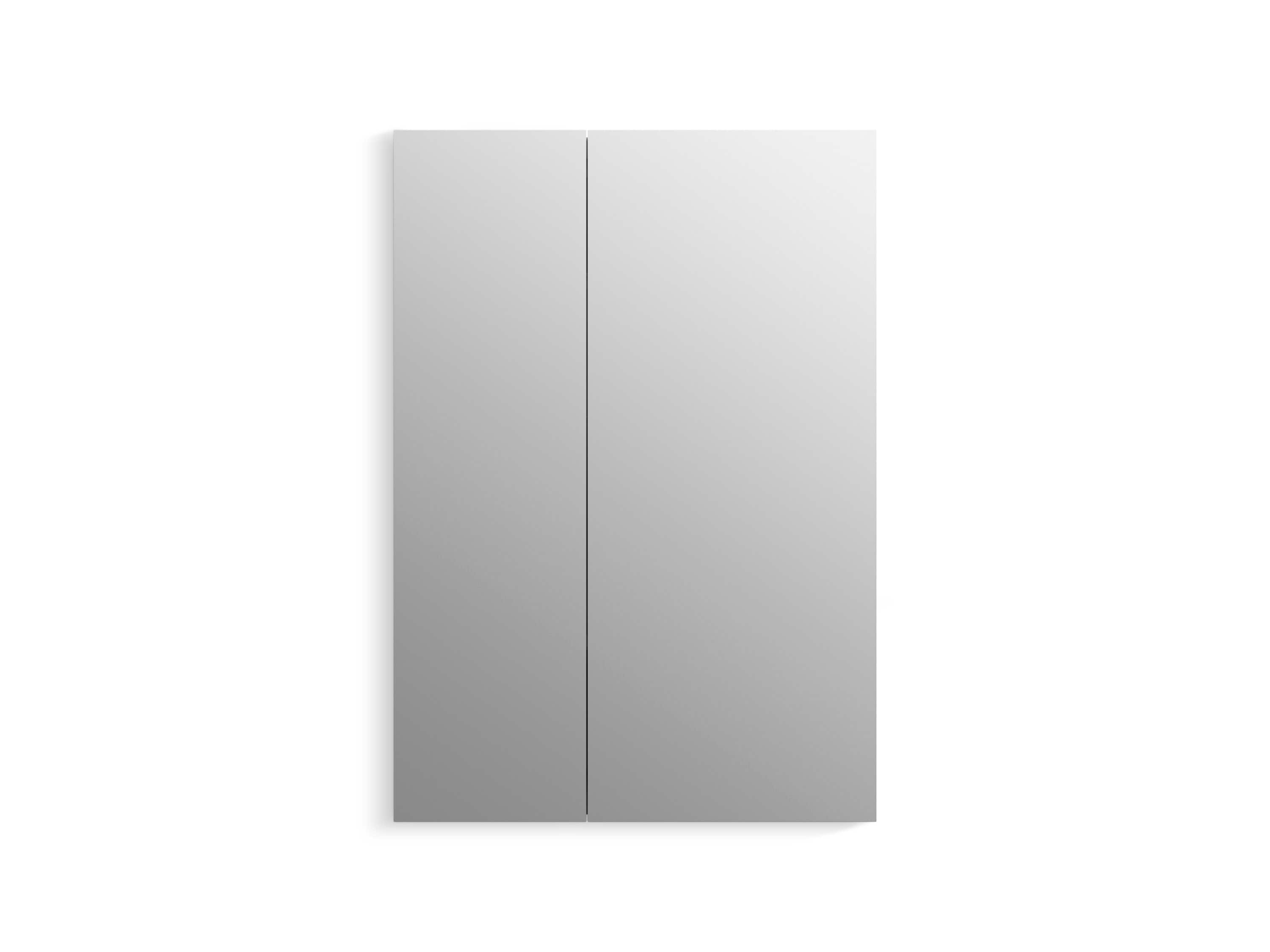 Embark XL Frameless Mirrored Medicine Cabinet with Adjustable Shelves, 25" x 36"