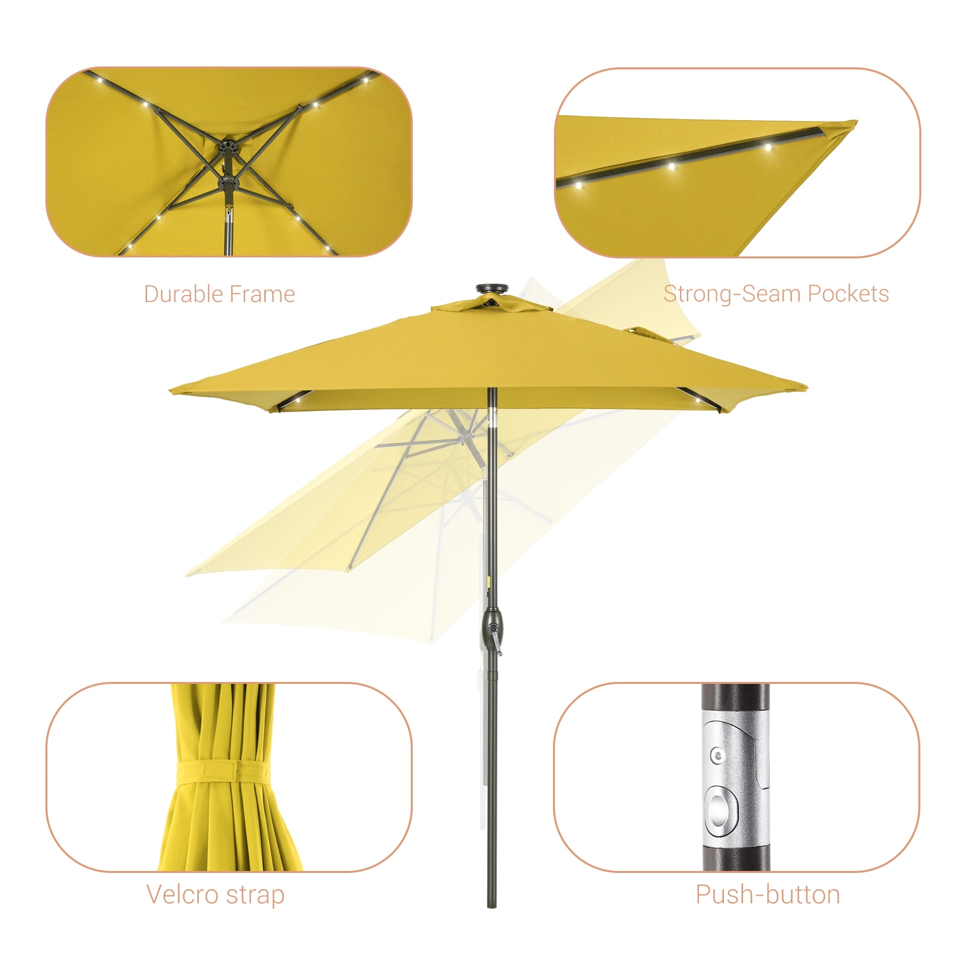 ACEGOSES LW-LED200YW Umbrellas-2 - View #3