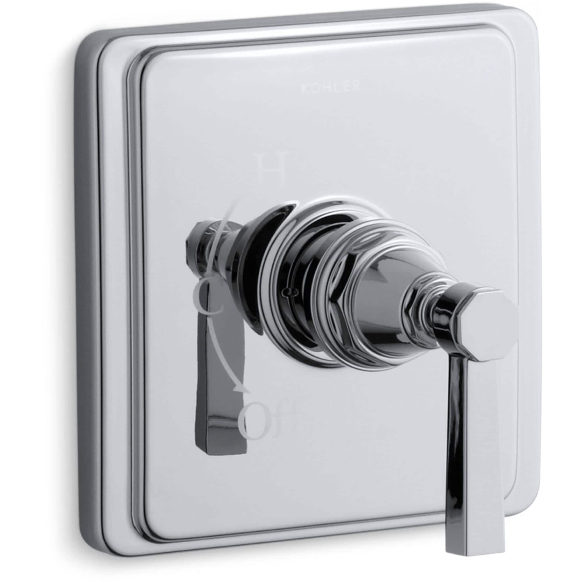 KOHLER TS13135-4A-CP Polished Chrome Lever Shower Faucet Handle