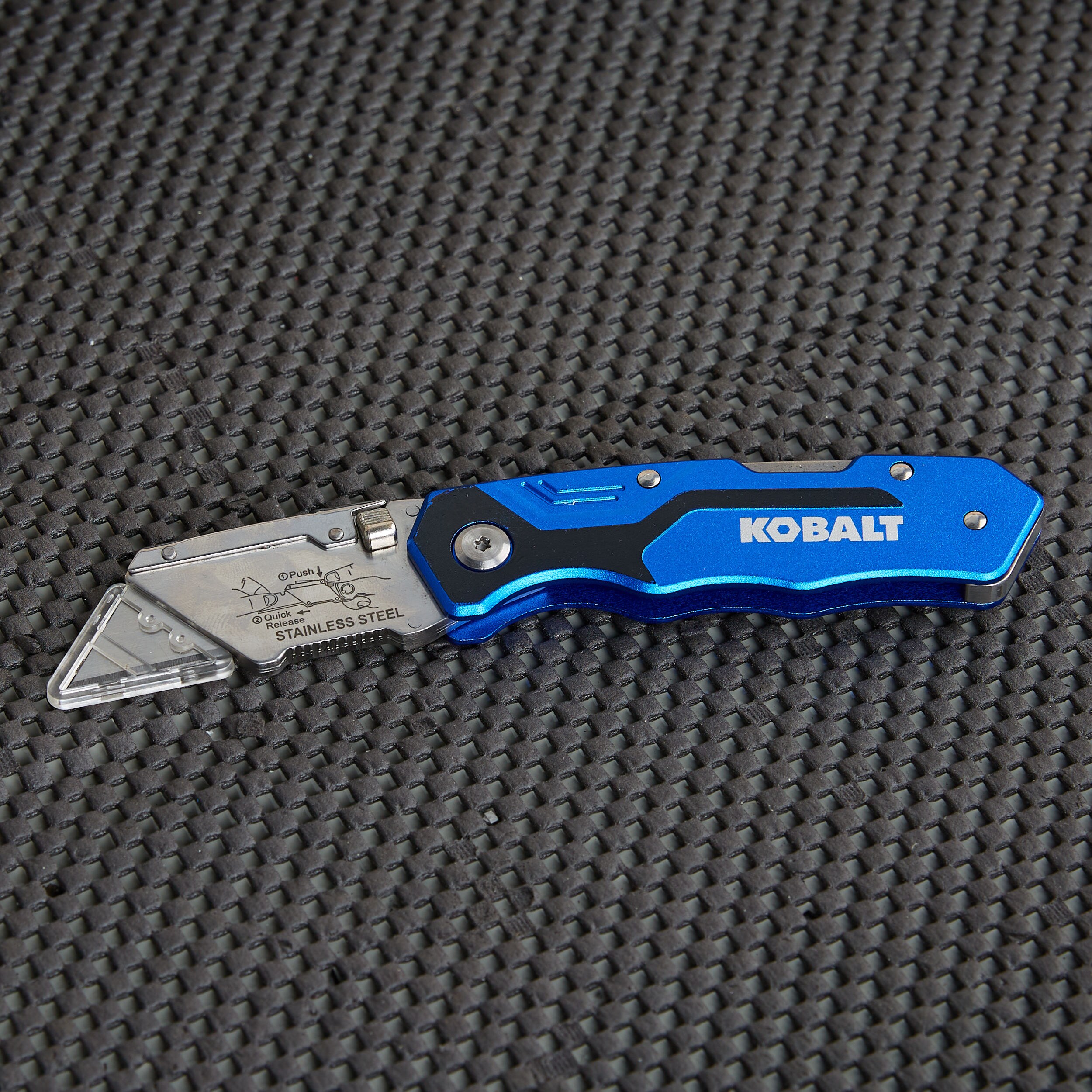 Kobalt 3pk Lockback 18Mm-Blade Folding Utility Knife in the Utility ...