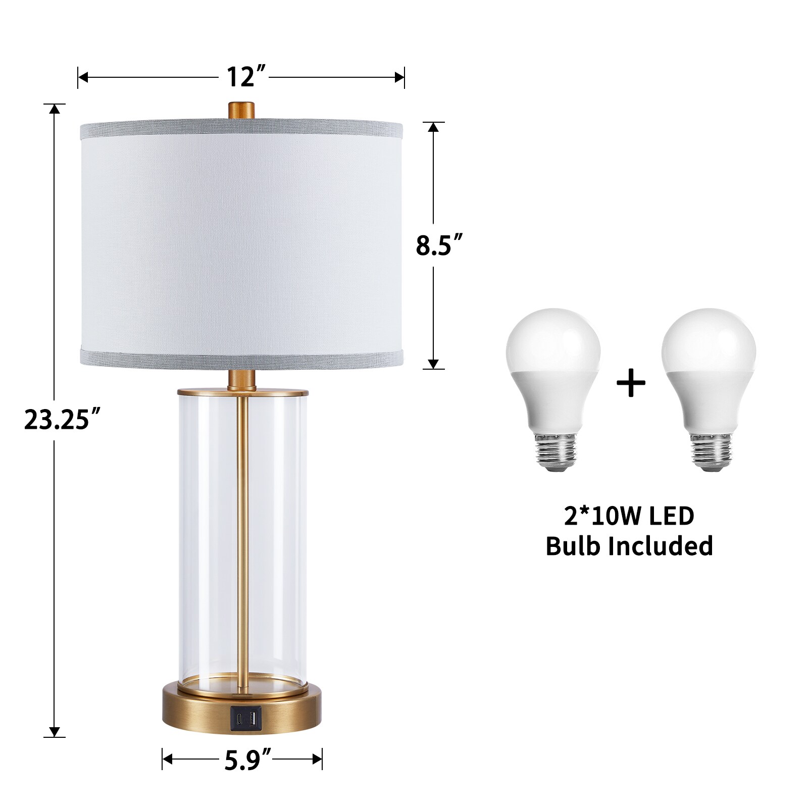 KAWOTI 21273 Table-Lamps - View #8
