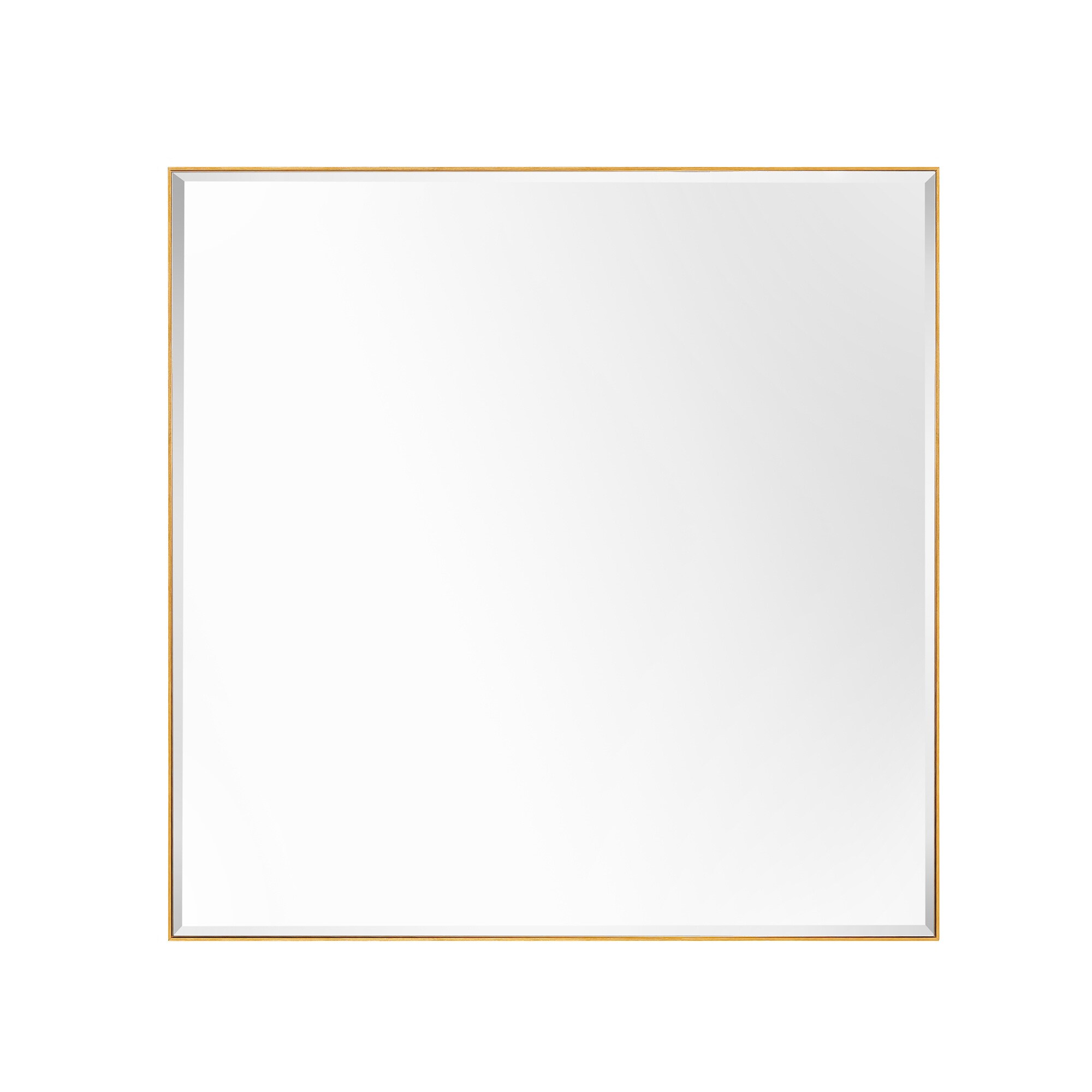 GETLEDEL MR-4620BS 36-Inches x 36-Inches Framed Square Tilting Bathroom Vanity Mirror ( Gold )
